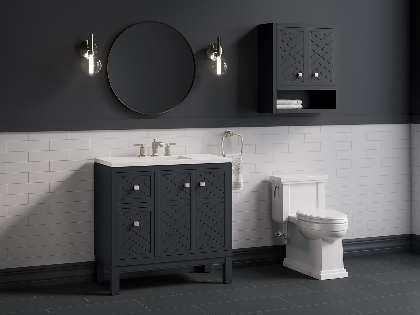 KOHLER 33531-ASB-1WX Bath-Vanity-Combo - View #2