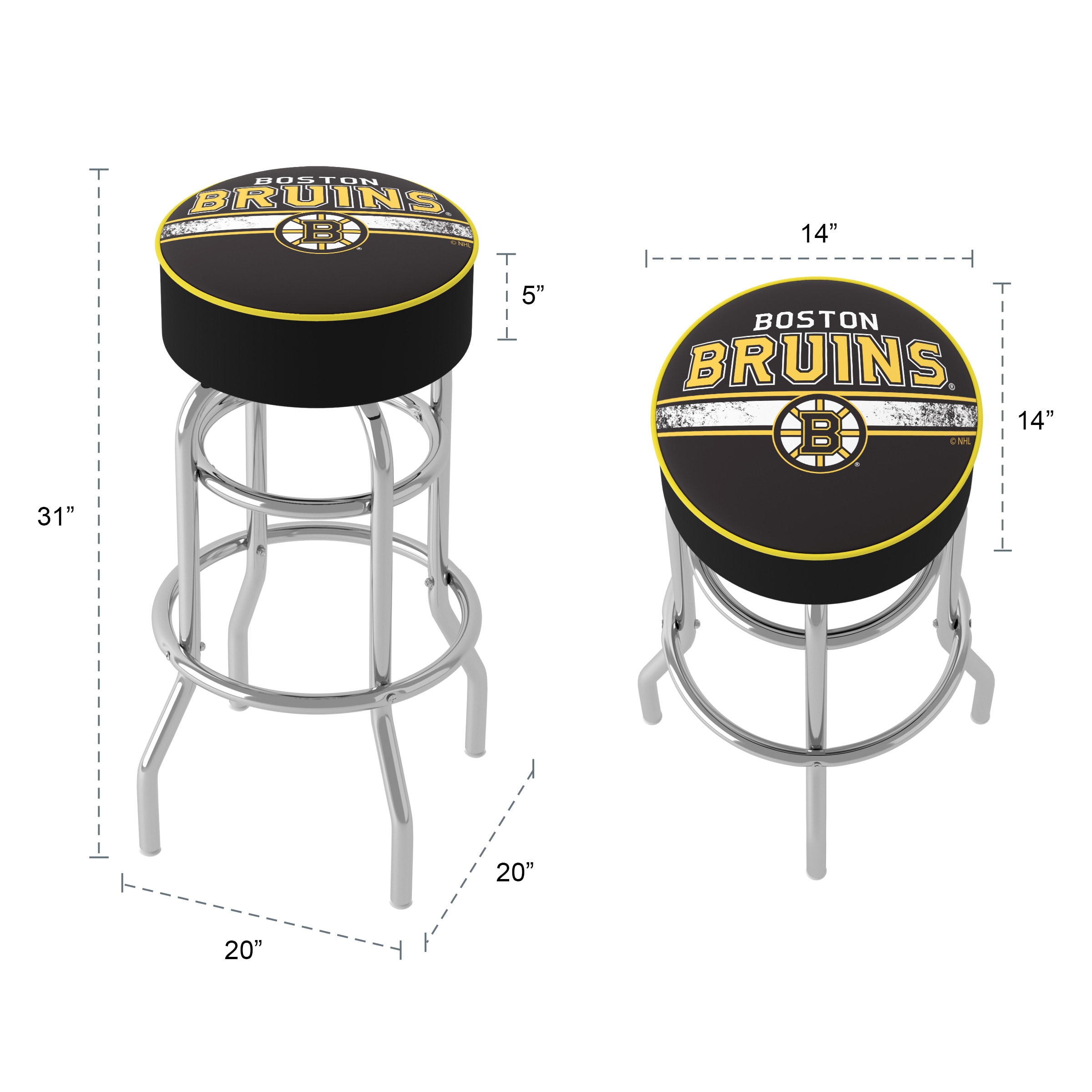 Trademark Gameroom NHL1000-BB2 stools - View #5
