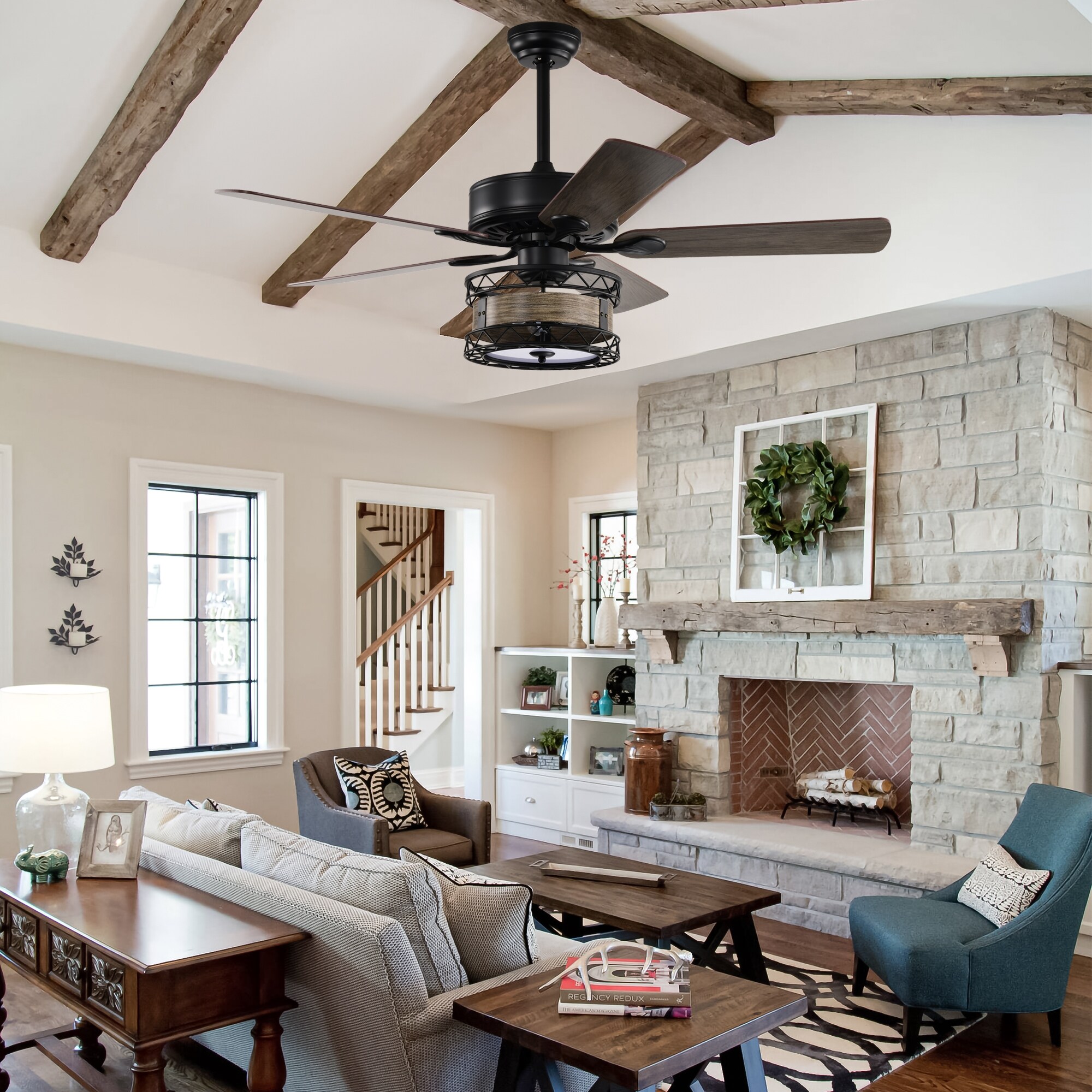 Oaks Decor BDHEMP176038 Ceiling-Fans - View #11