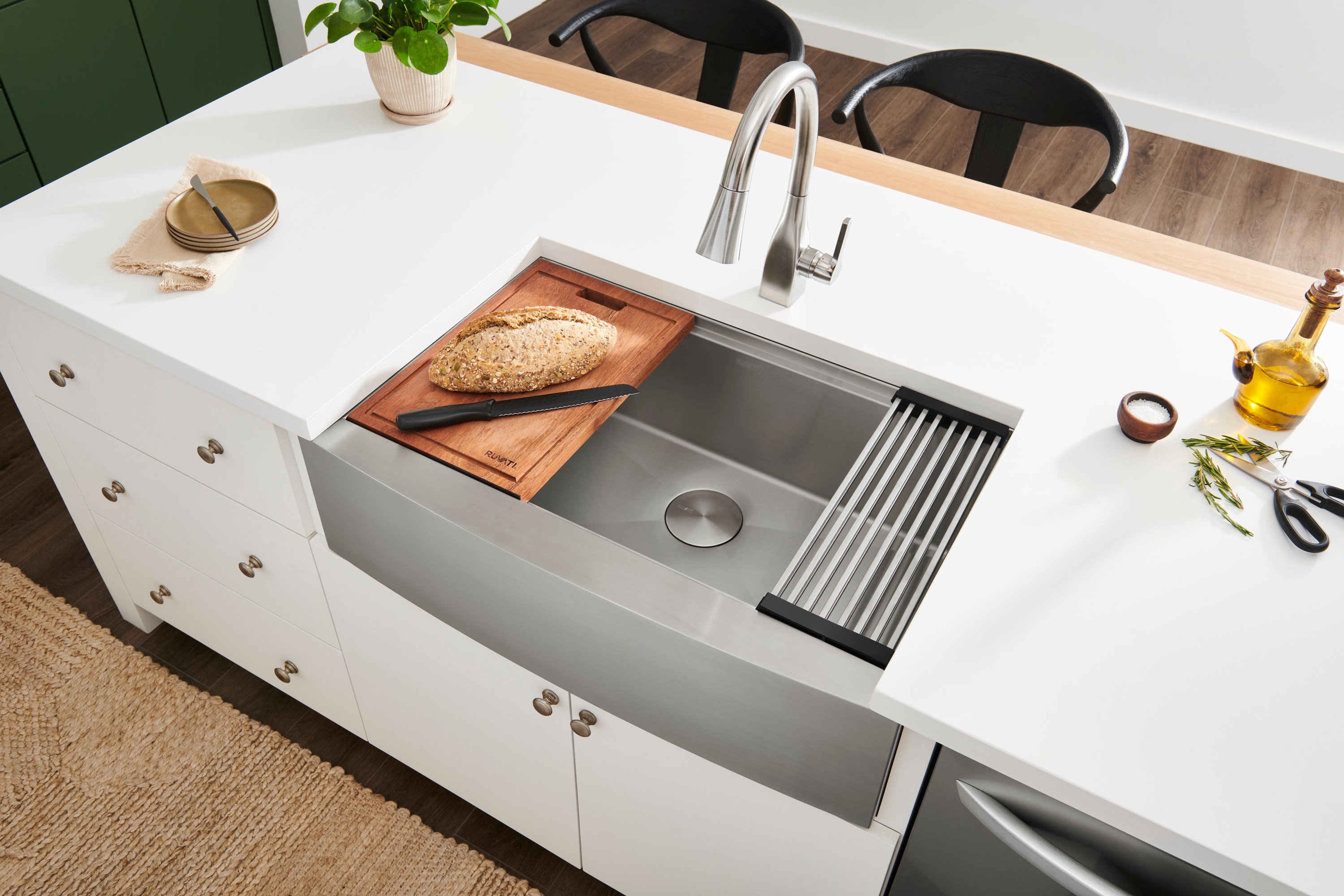 Ruvati RVH9300 Kitchen-Sinks - View #4
