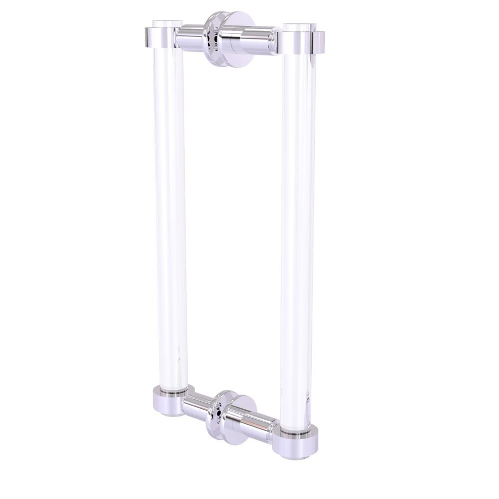 Allied Brass CV-406-12BB-PC Polished chrome 12-Inches Hinged shower door Handle