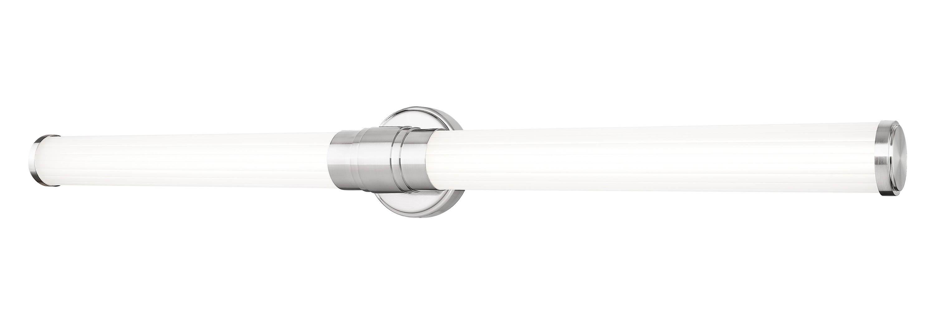 Z-Lite 1020-40W-BN-LED Warwick 40.25-in 1 -Light Brushed Nickel Integrated LED Transitional Vanity light