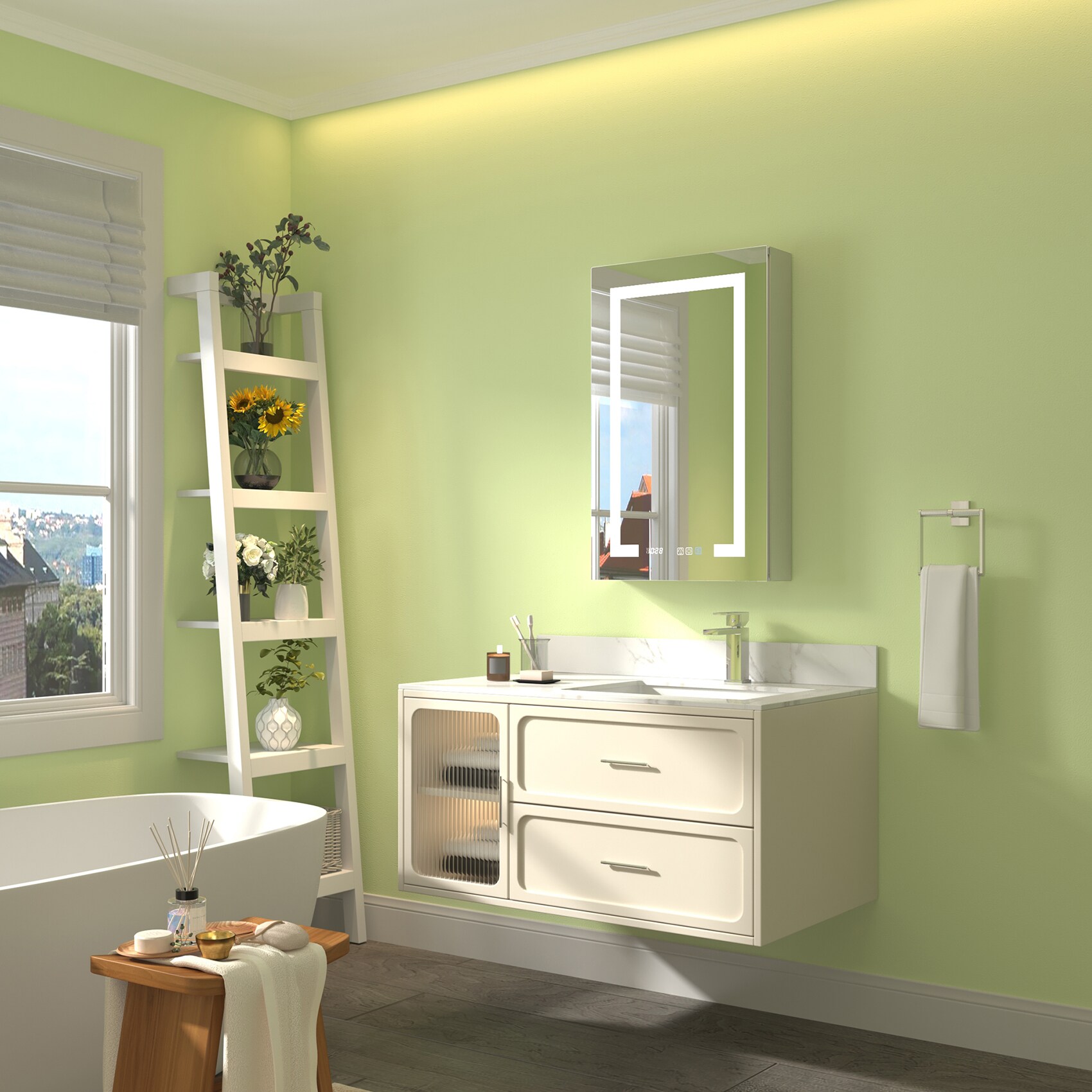 ExBrite W7MC1536L Bathroom-Medicine-Cabinets - View #10