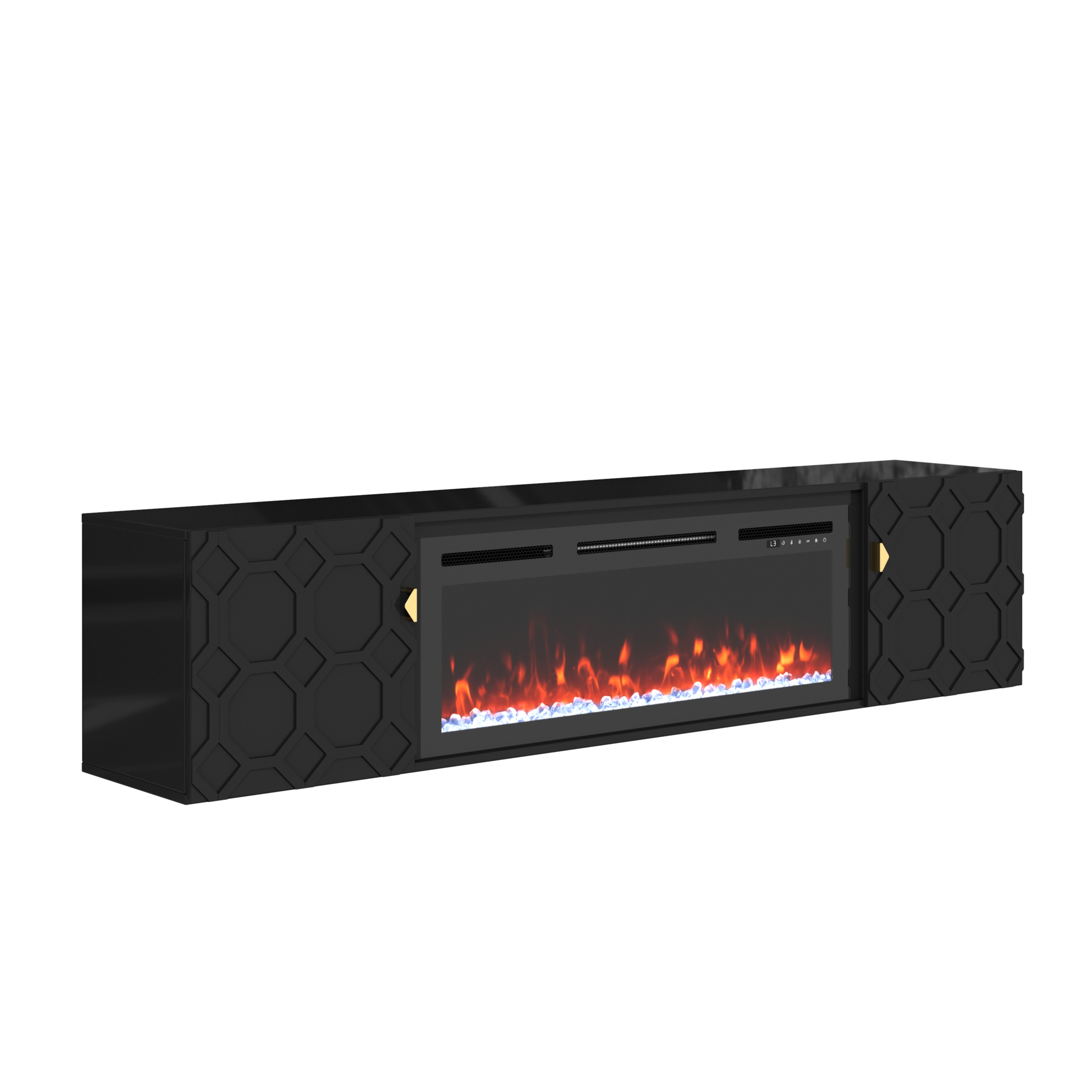 Clihome CL-JHZH008-BK Electric-Fireplaces - View #4