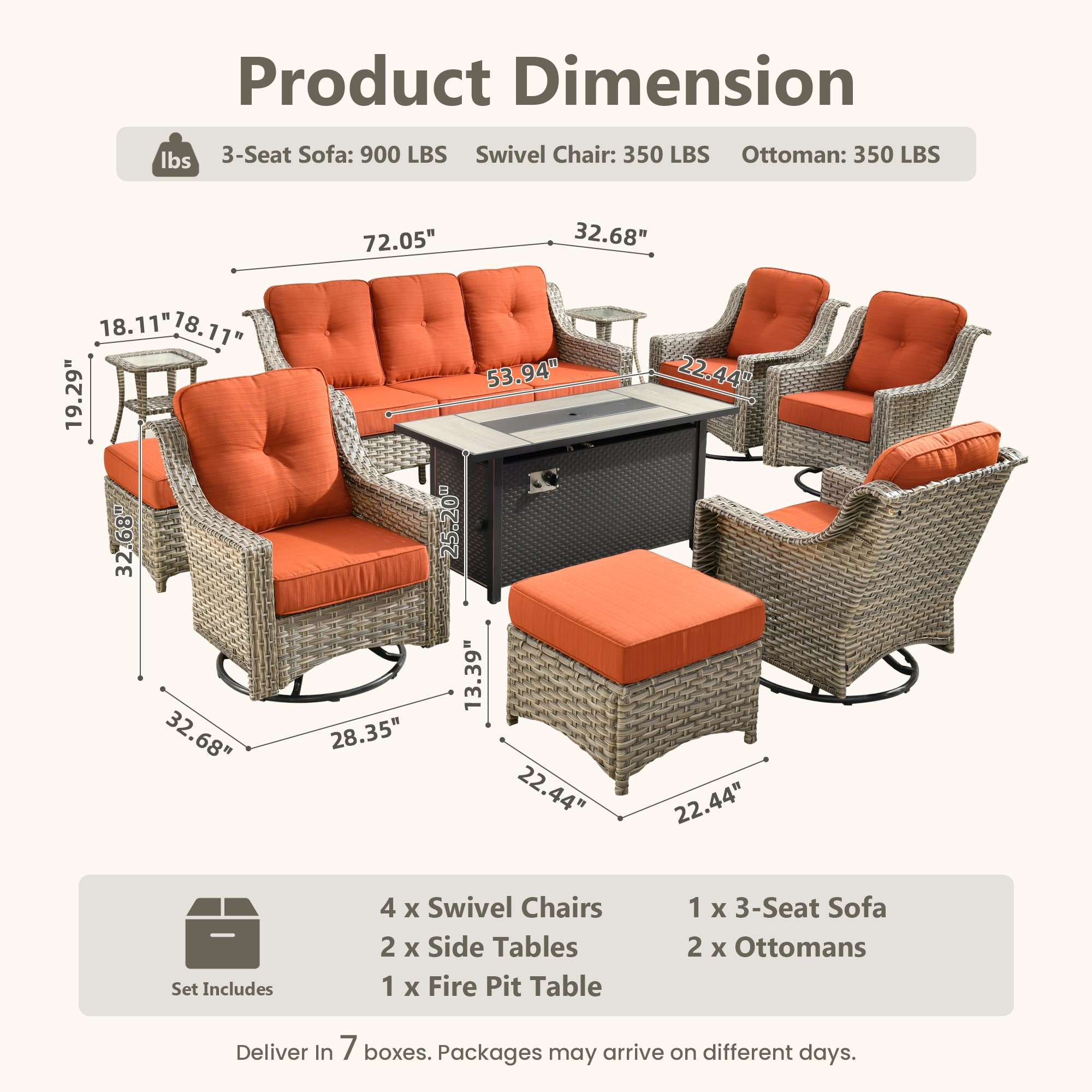 Caodoc L5-CFP03-YZPAD80C10 Patio-Sofas-Daybeds - View #6