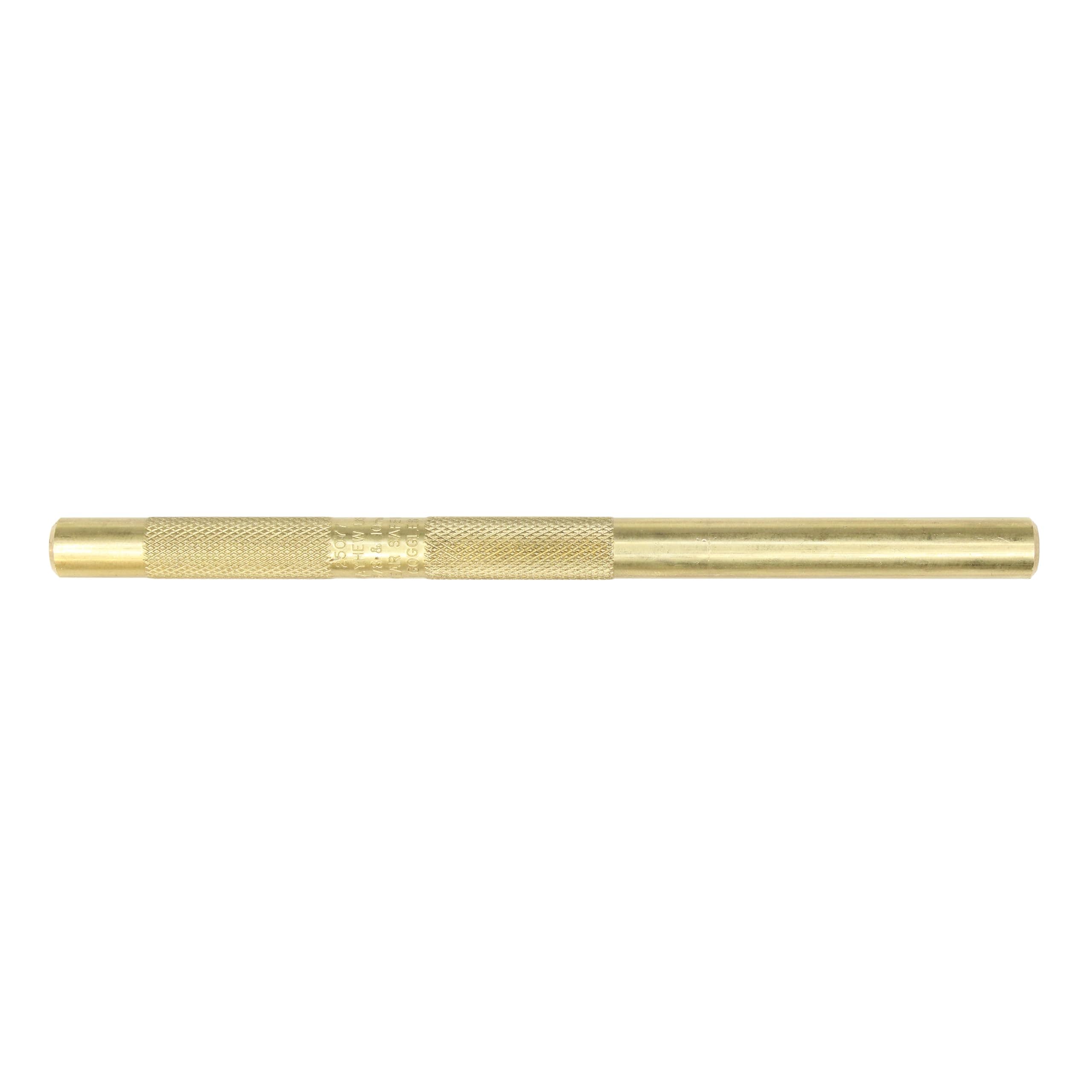 Mayhew - MAY25077 Pro 25077 3/8-Inch Knurled Brass Drift Punch
