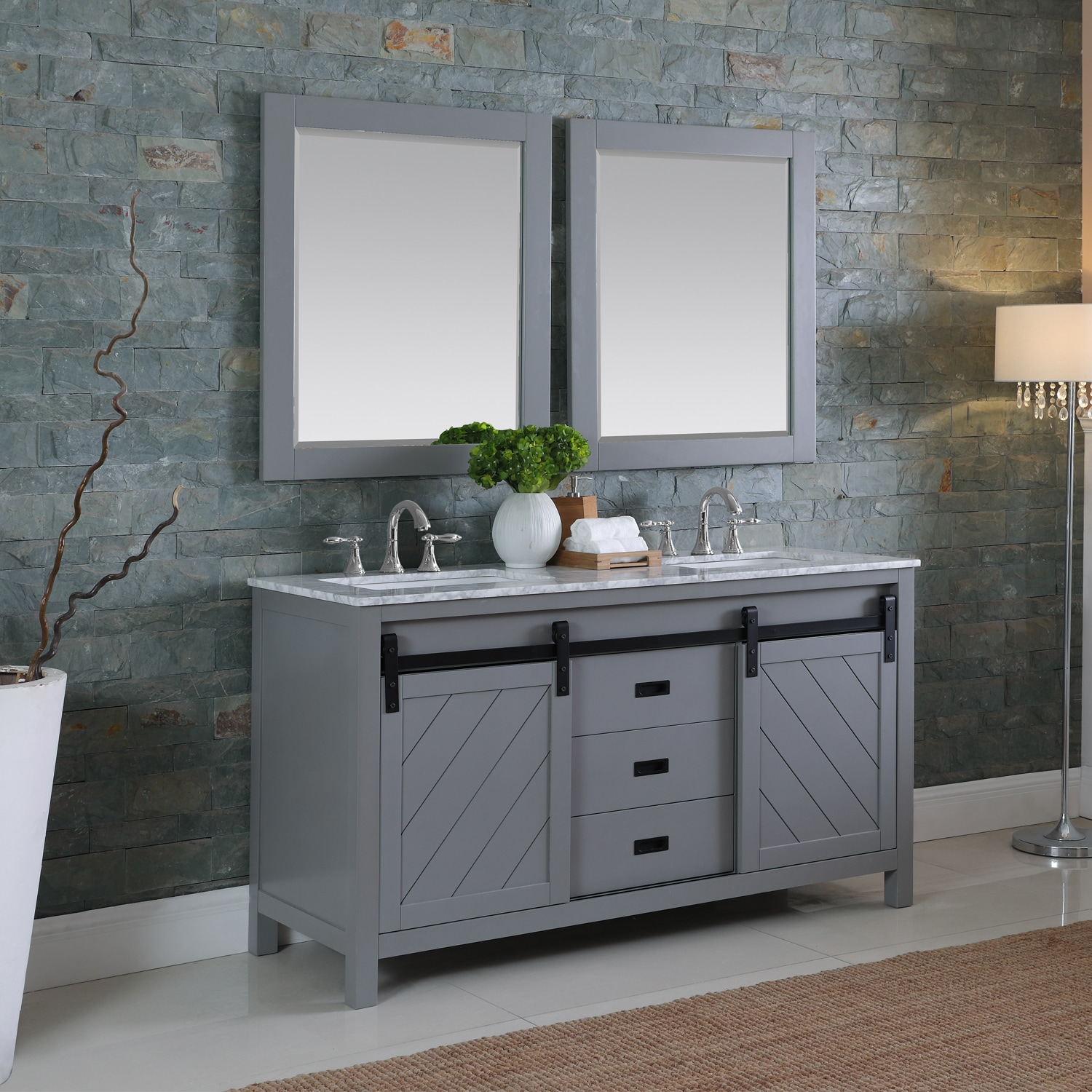 Altair 536060-GR-CA Bath-Vanity-Combo - View #6