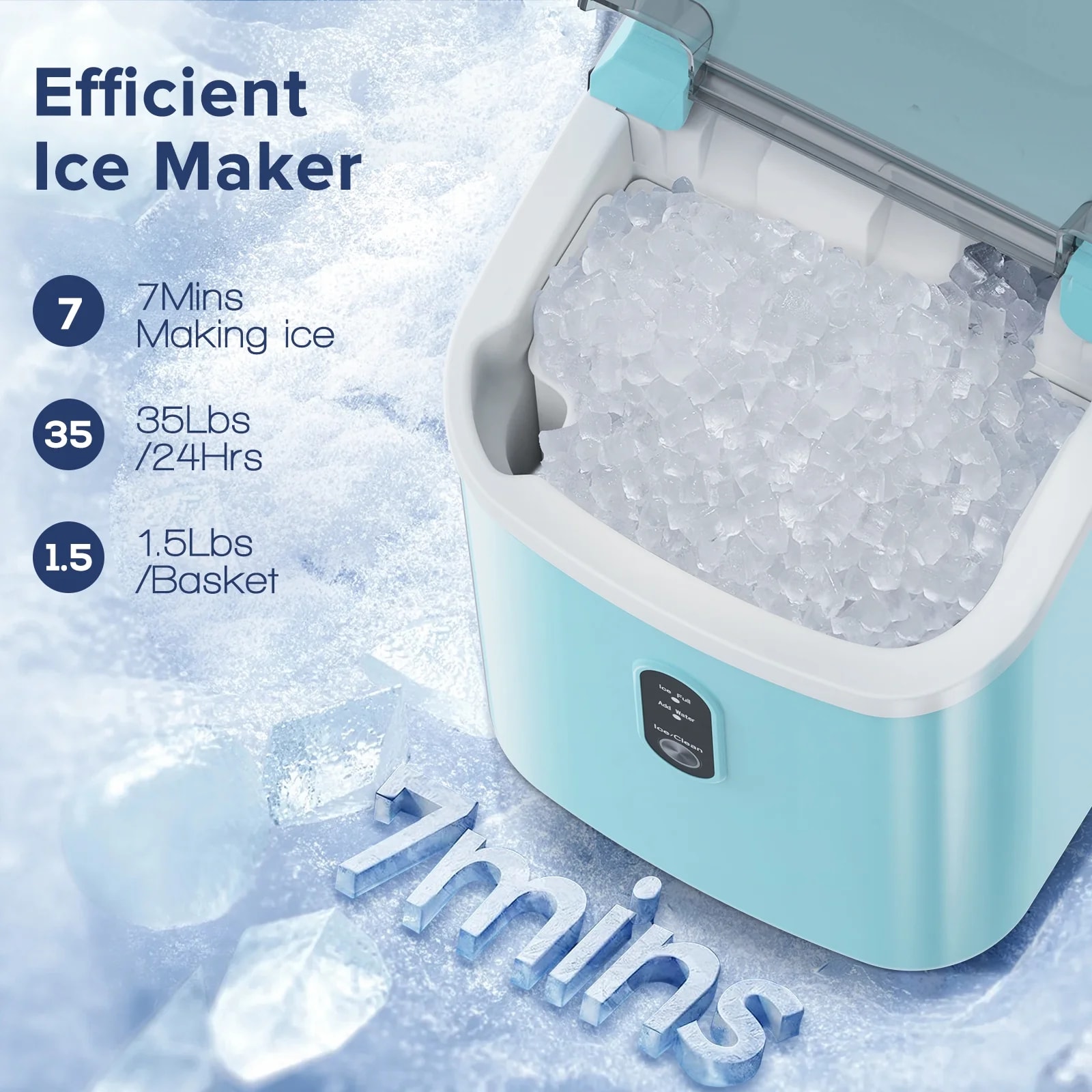 COWSAR LSIM-Z5815NHGN Ice-Makers - View #2