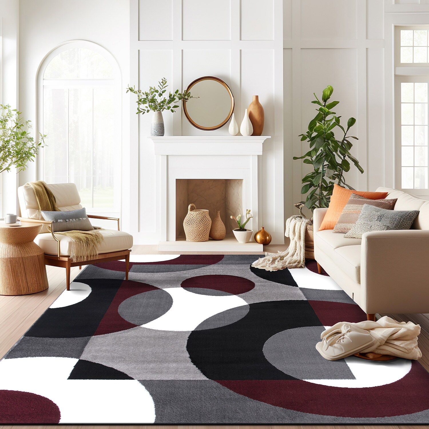 World Rug Gallery 100BURGUNDY10X14 rugs - View #7