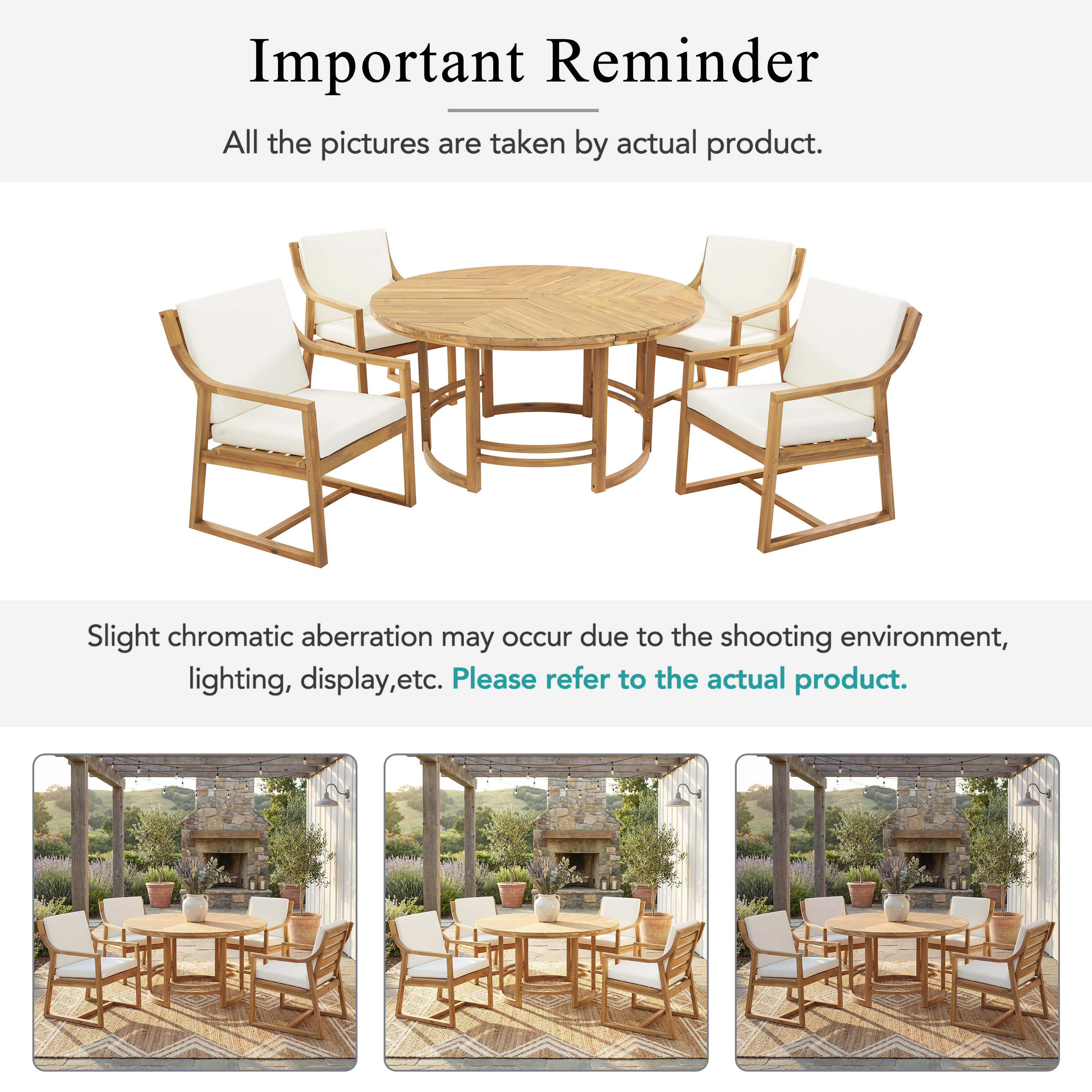Mondawe MO-TB-32963 Patio-Dining-Sets - View #3