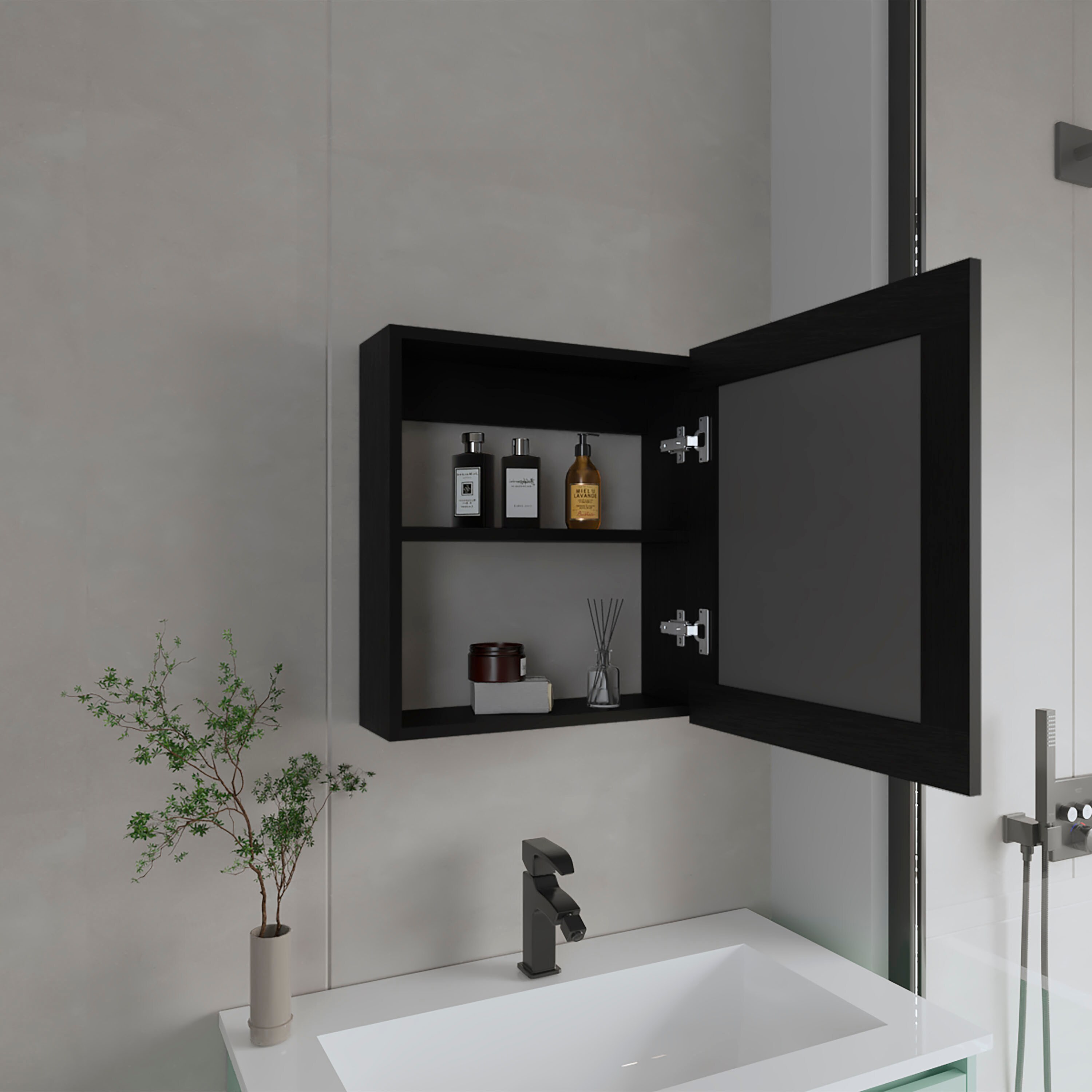 Huluwat P1-8P237155 Bathroom-Medicine-Cabinets - View #6