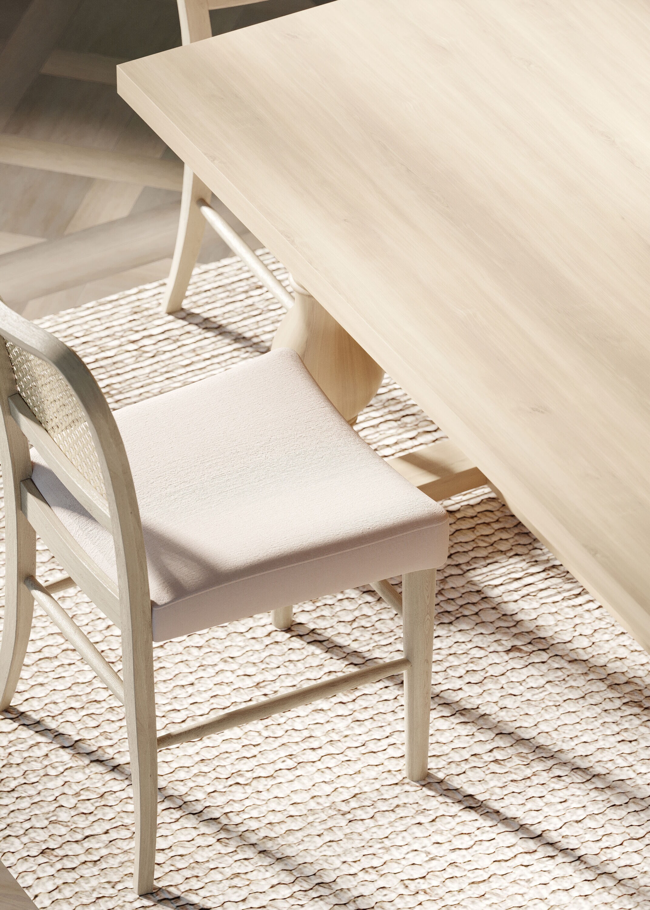 Maven Lane ML354005-WDC-WT Dining-Chairs - View #2