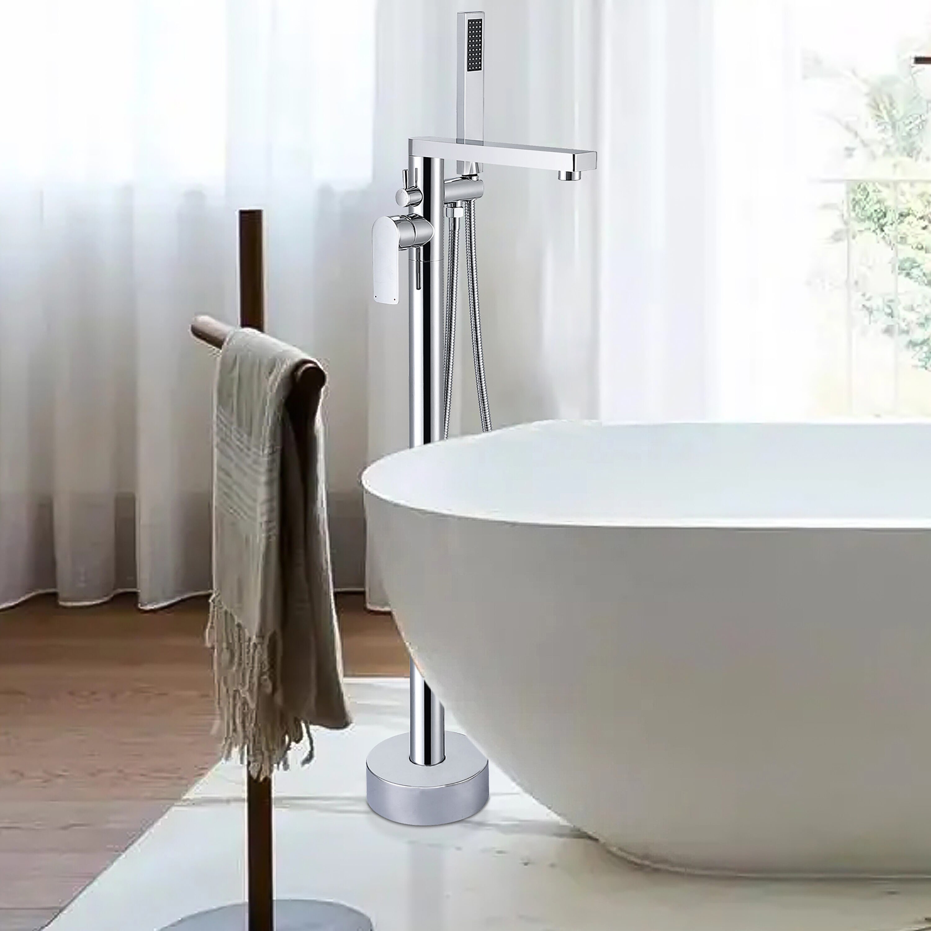 Maincraft HHK407CH Roman-Tub-Faucets - View #2