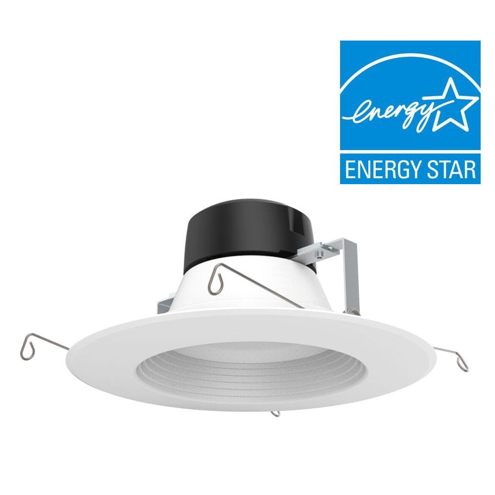 Designers Fountain EV613950WH27 DF Recessed Light Trim 6-in White Baffle Recessed Light Trim