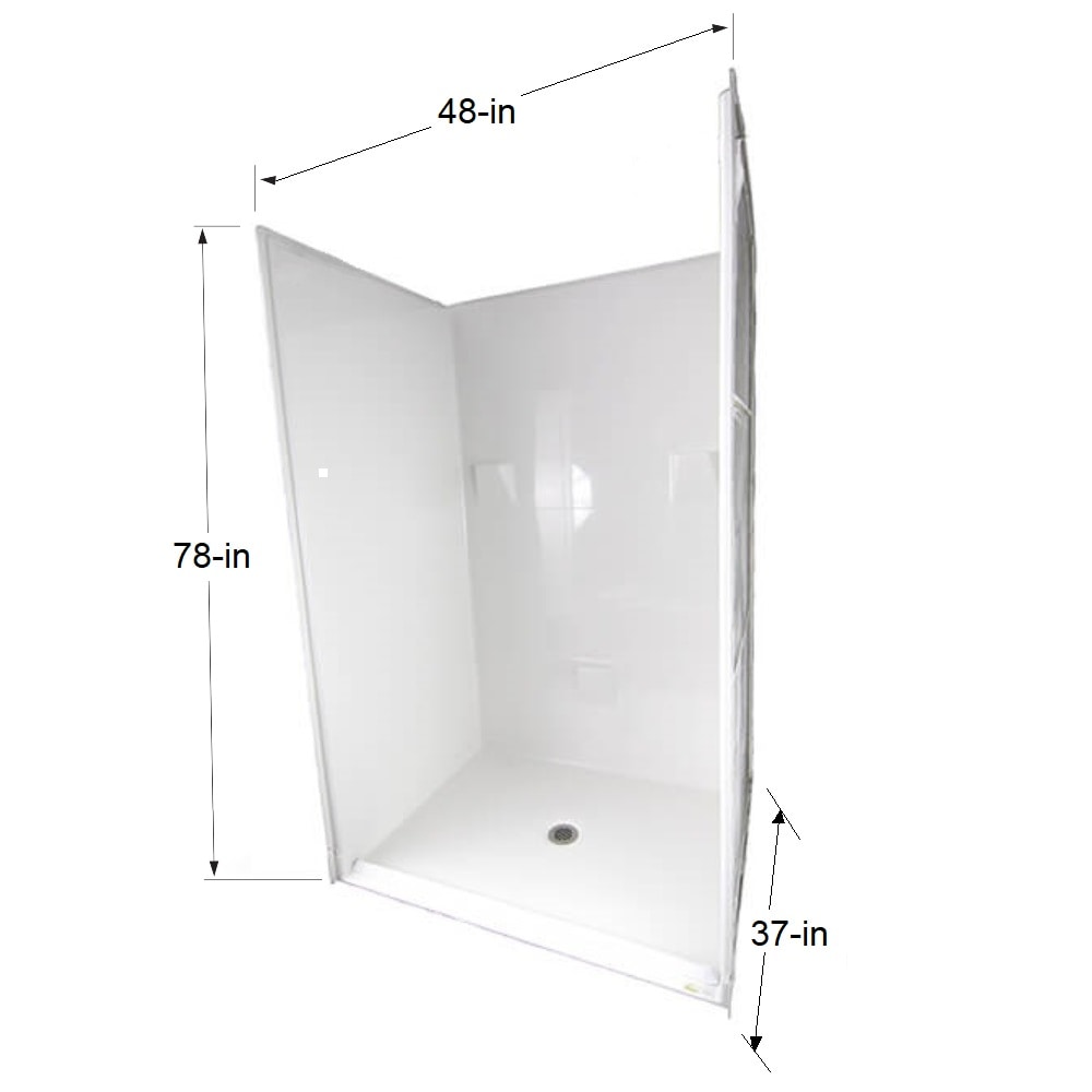 Laurel Mountain LM4836SH4PC3.0064 Alcove-Shower-Kit - View #6