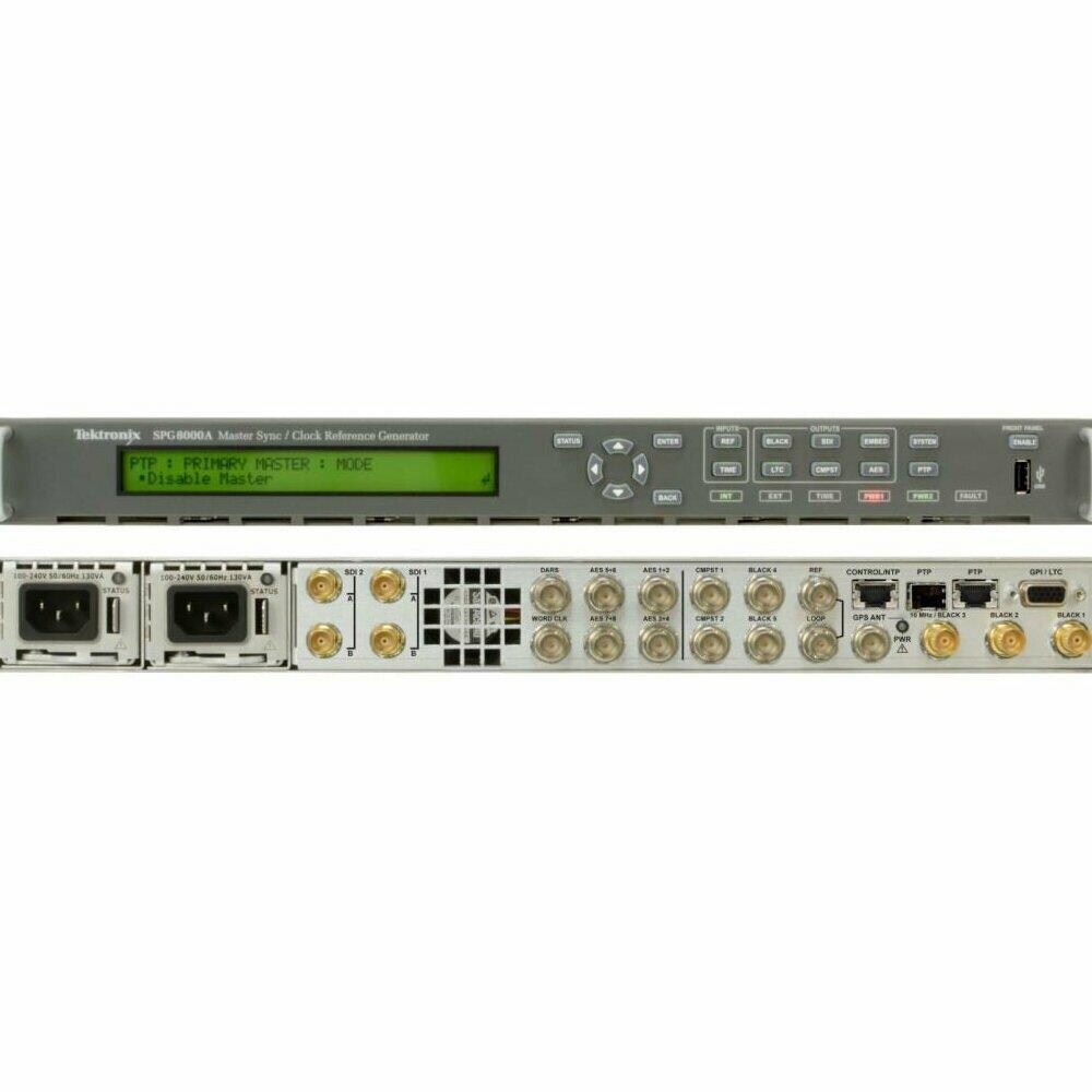  TCNCD310399 Tektronix TEK-SPG8000ANT GPS Gloness Rooftop Antenna with 5.0 VDC-1588 MHz Range F-Connector and Reciever
