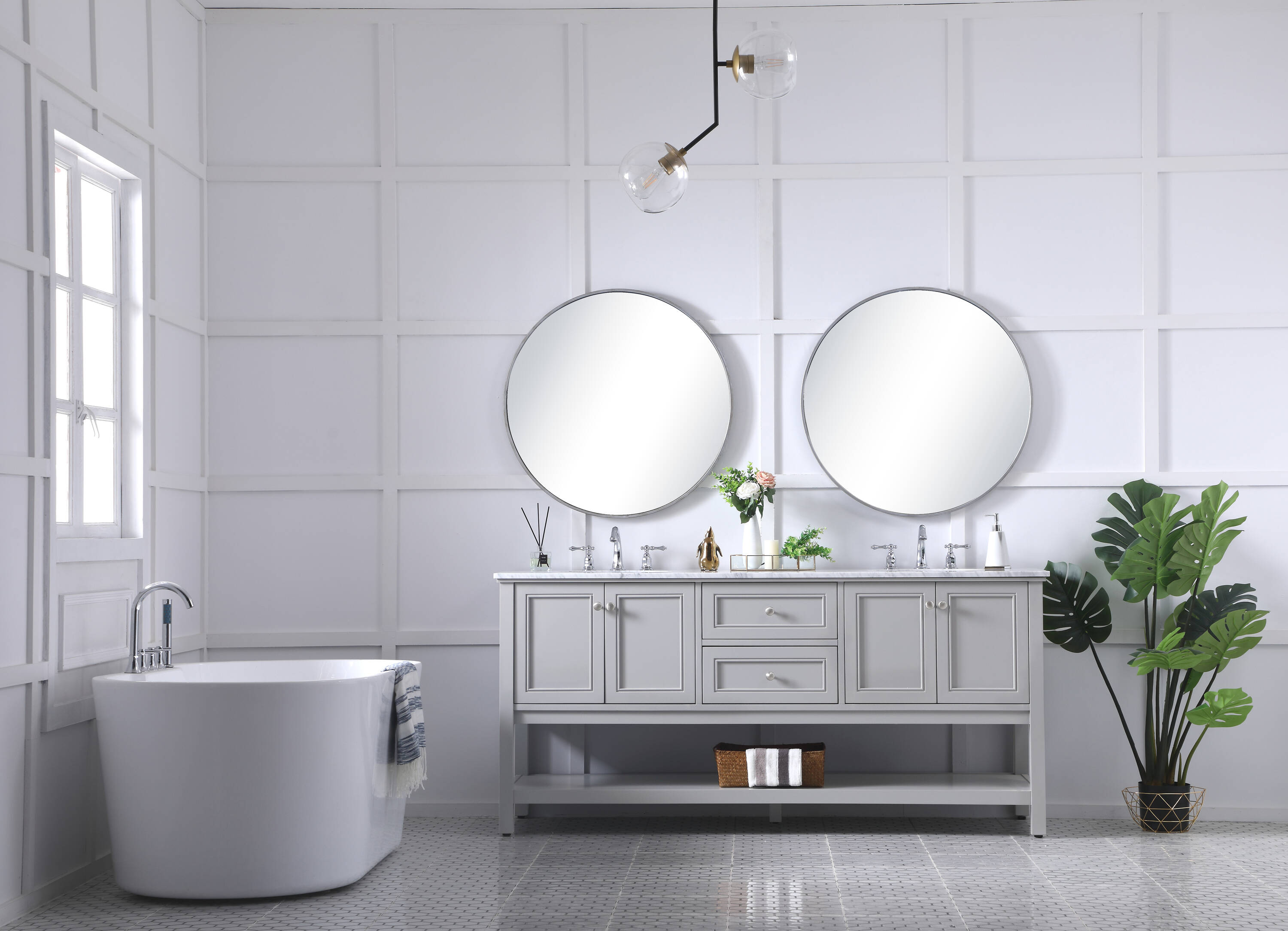 Elegant Decor HF81216GR Bath-Vanity-Combo - View #8