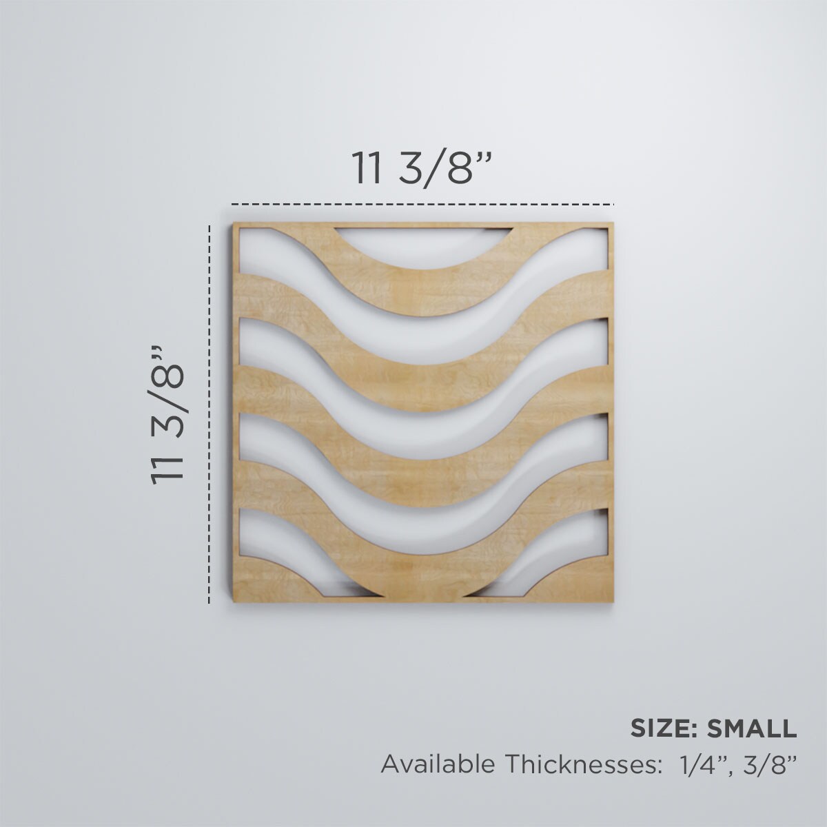Ekena Millwork WALW12X12X0375PKRRO Wall-Panels - View #3