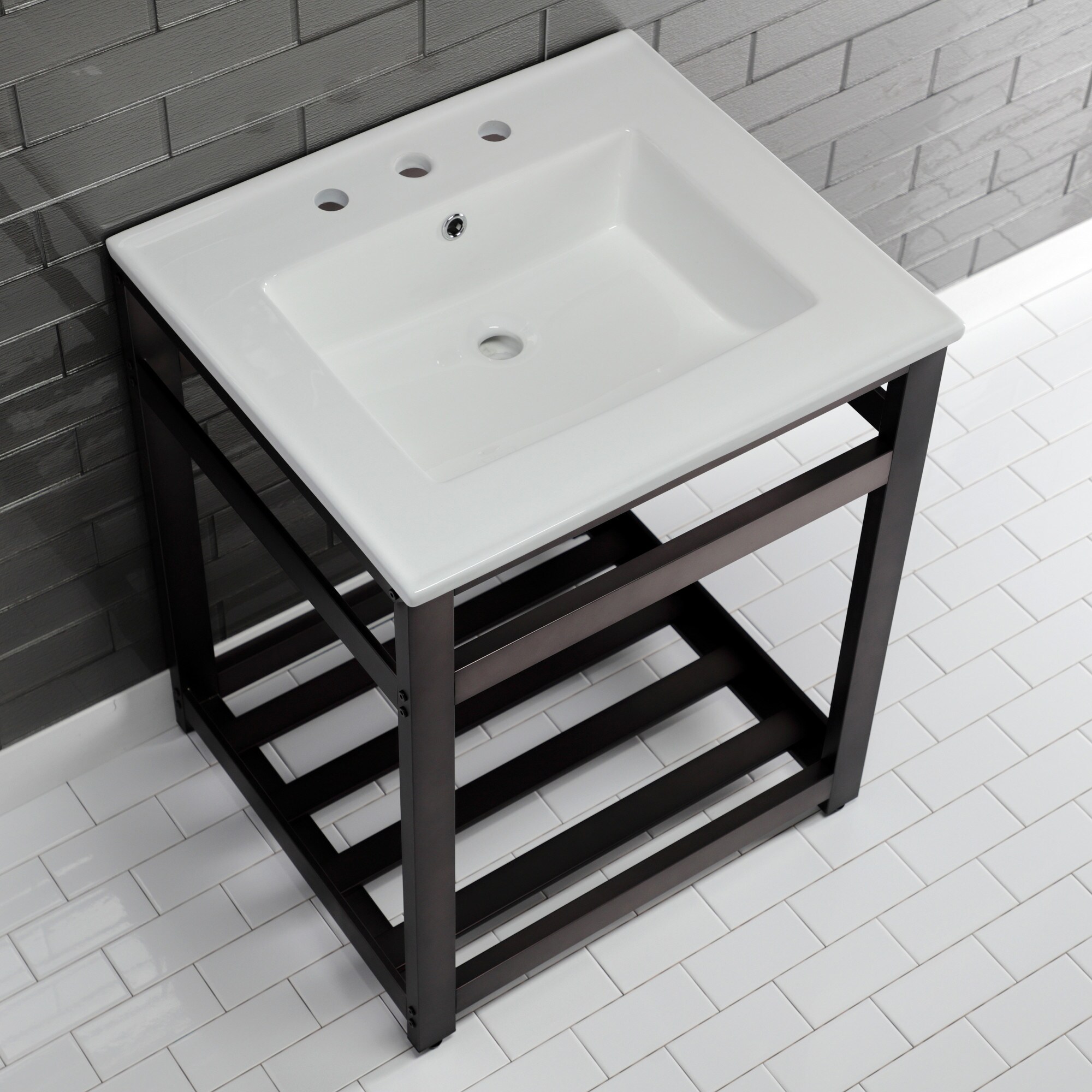 Kingston Brass WLVWP2522W8A5 Bath-Sink - View #7