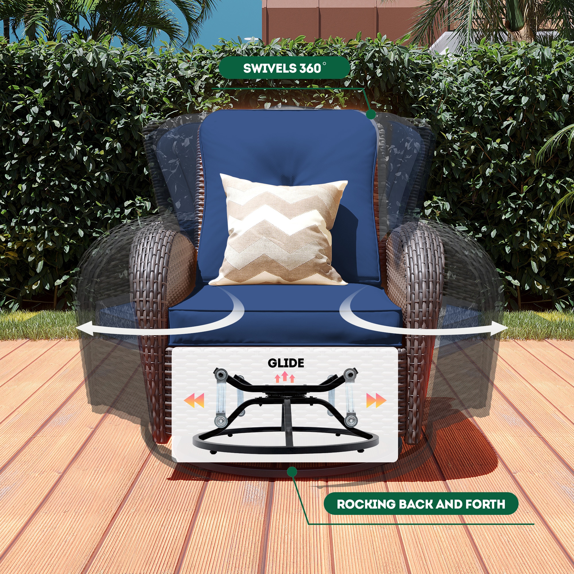 Patio Watcher LS-Z-Y9-B2 Patio-Conversation-Sets - View #6