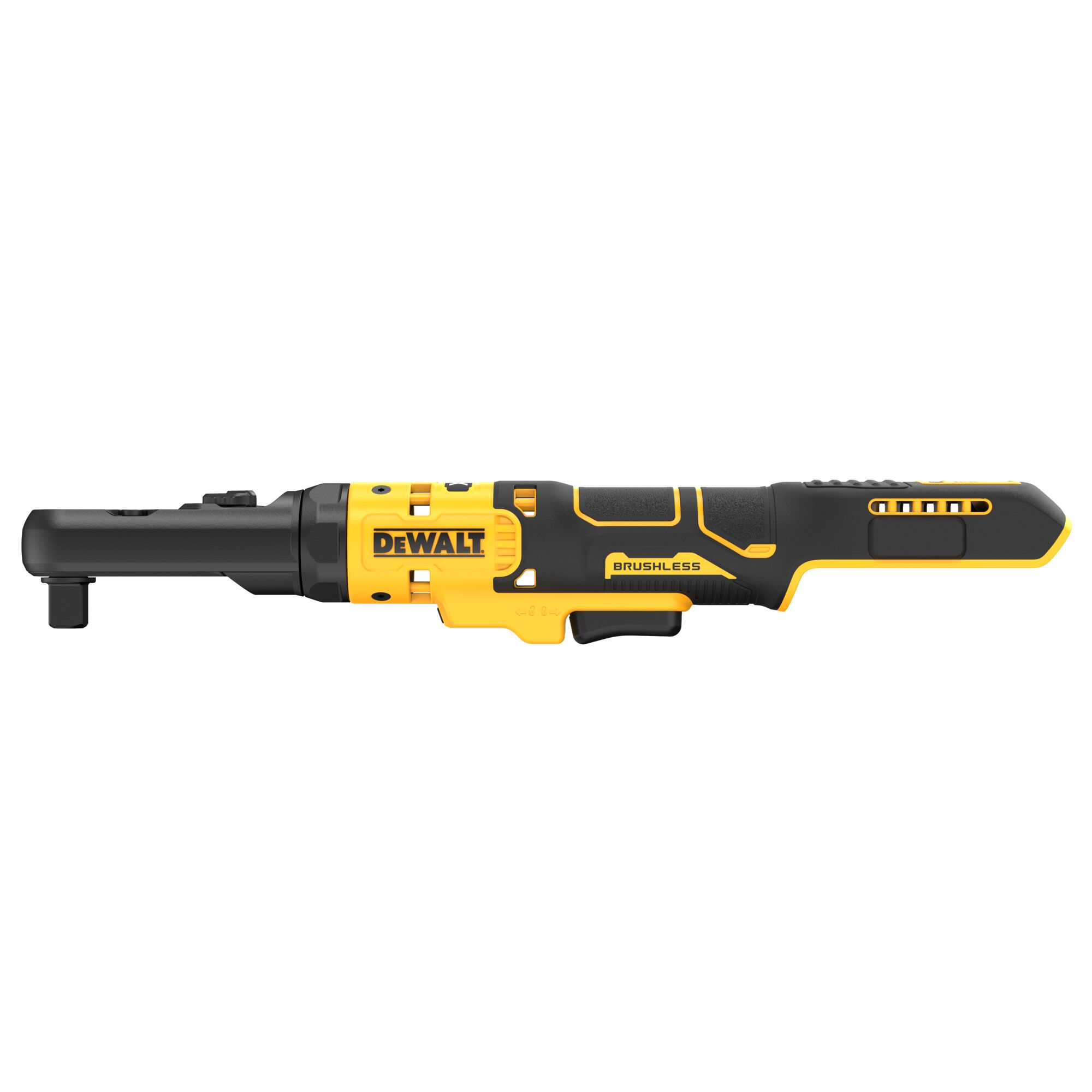 DEWALT XR 20-volt Max Variable Speed Brushless 3/8-in,1/2-in Drive Cordless Ratchet Wrench (Bare Tool)