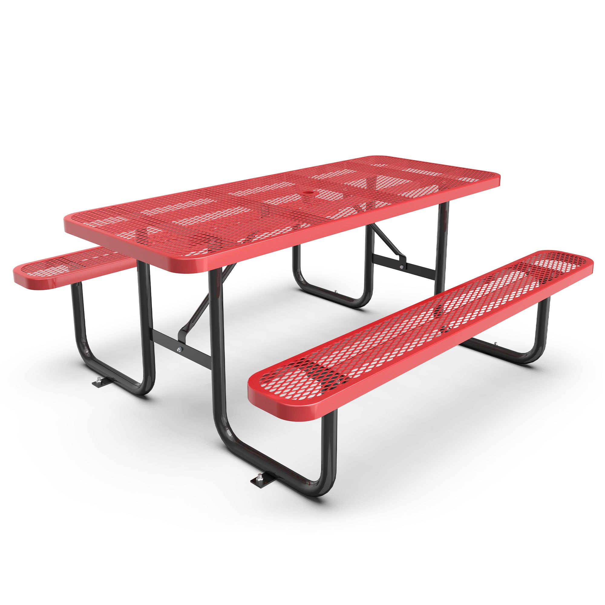 CESICIA 767-Z82 Patio Conversation Set with Red
