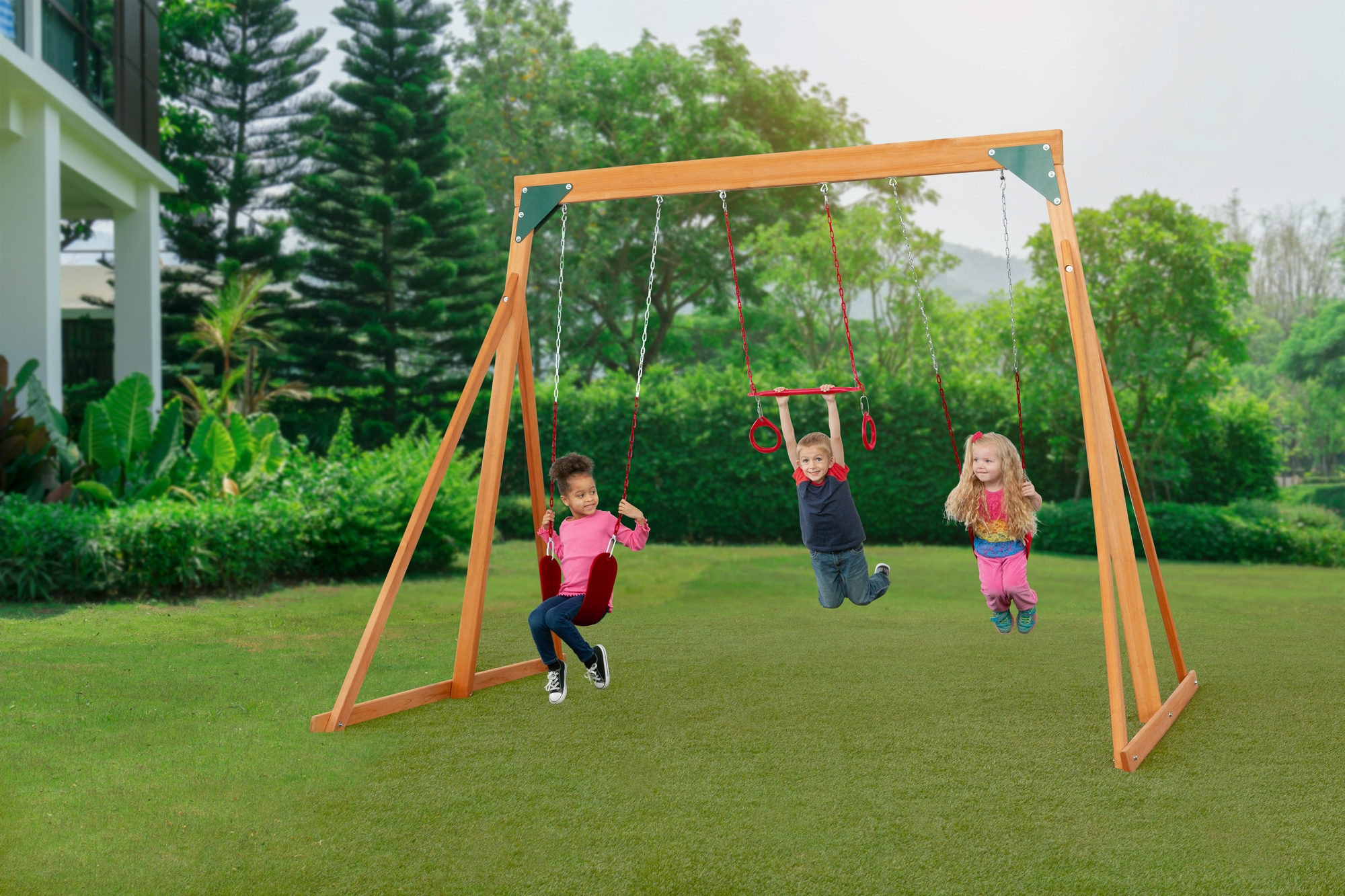Creative Cedar Designs 3800-R Wood-Playset-Kits - View #2