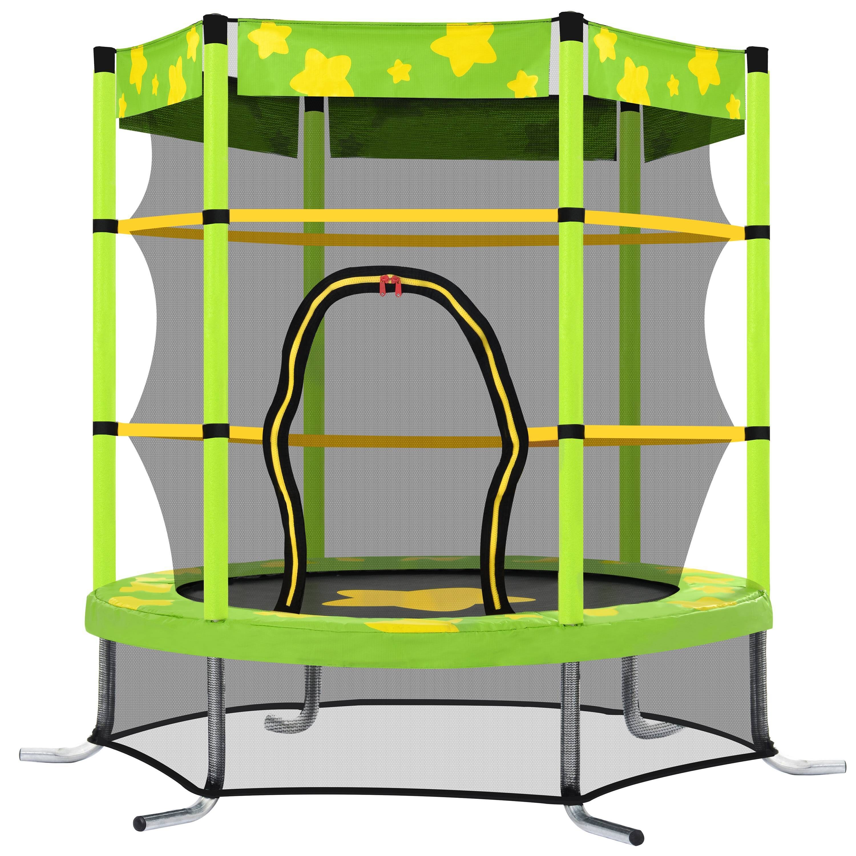 Trampoline For Kids Net Enclosure Mini Indoor Outdoor Small Child