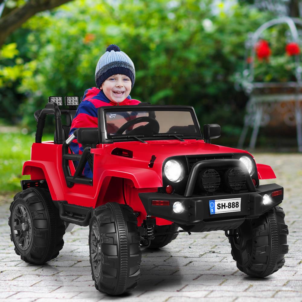 12V Kids 3-Speed Ride On Car Electric Powered Truck w/ 2.4GHZ Remote Control US 