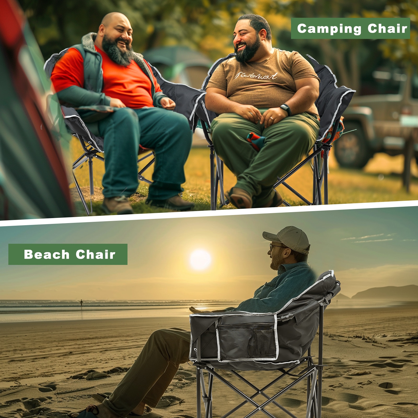 Esazn I1327138-BK-TWINFL Beach-Camping-Chairs - View #6