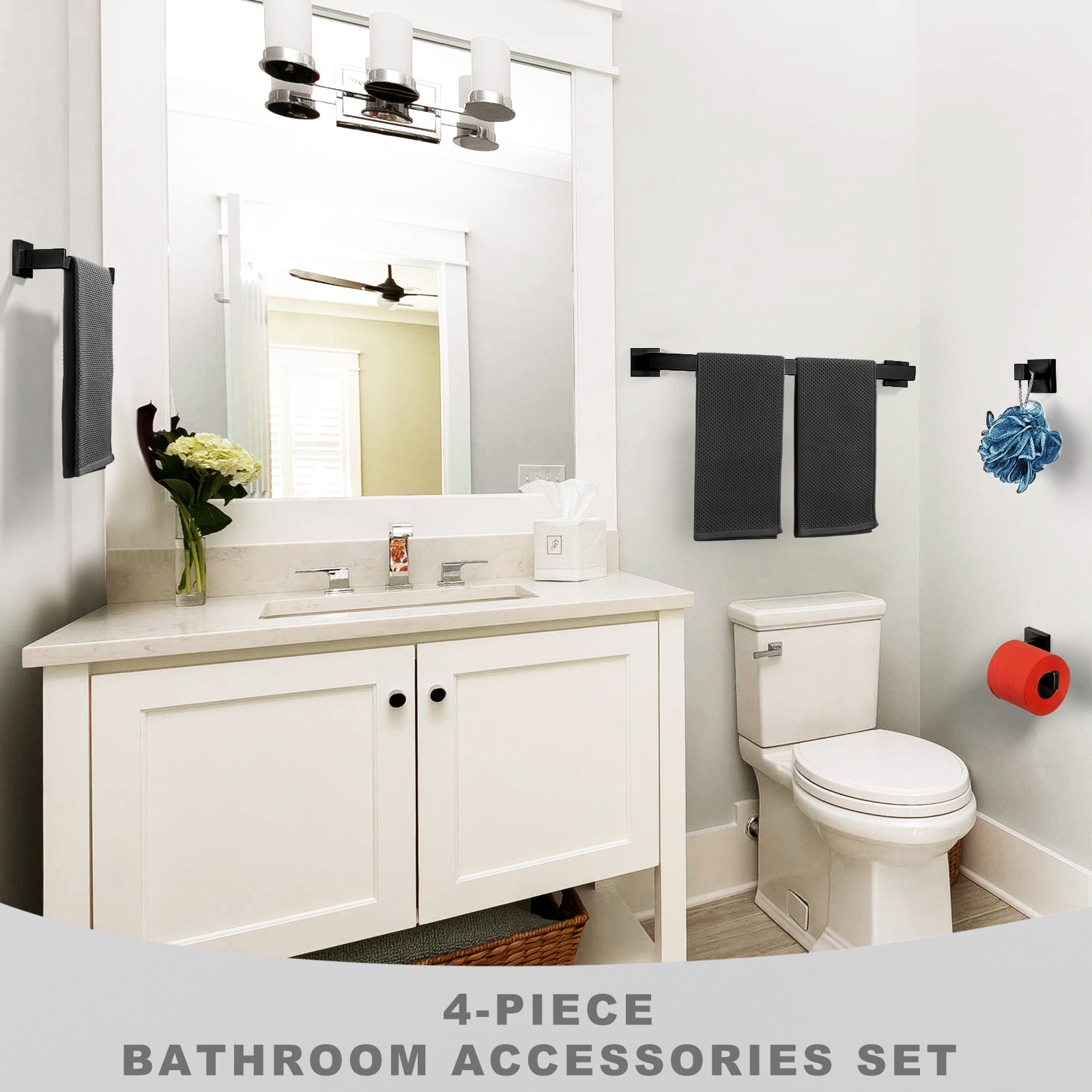 WOWOW 410094B-LW Decorative-Bath-Hardware-Kits - View #5