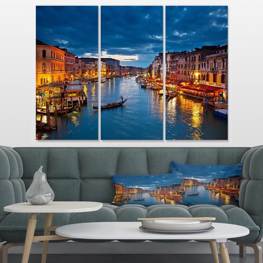 Designart 28-in H x 36-in W Landscape Print on Canvas in the Wall Art ...