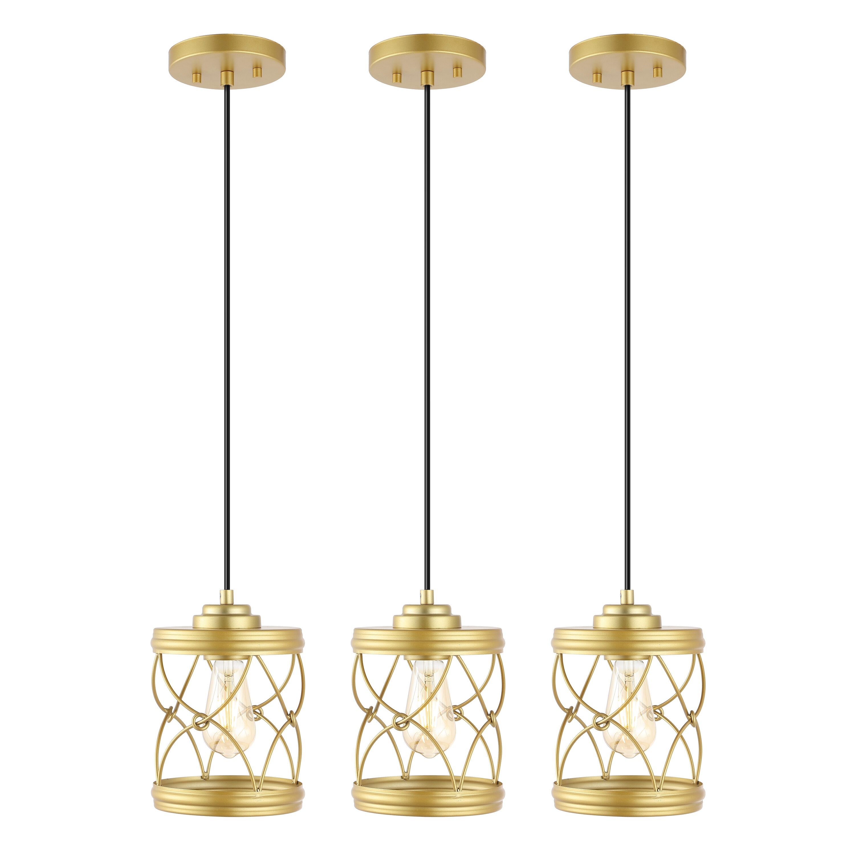 JONATHAN  Y JYL7909A-SET3 Pendant-Lights - View #2