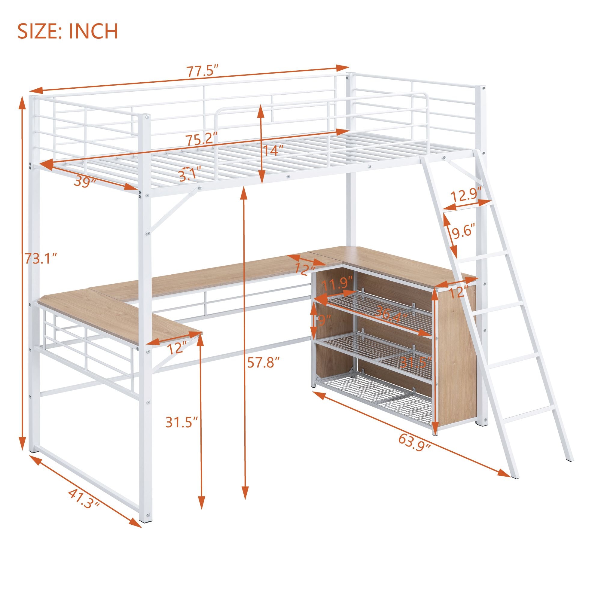 Yiekholo LL-1959AAK Bunk-Beds - View #4