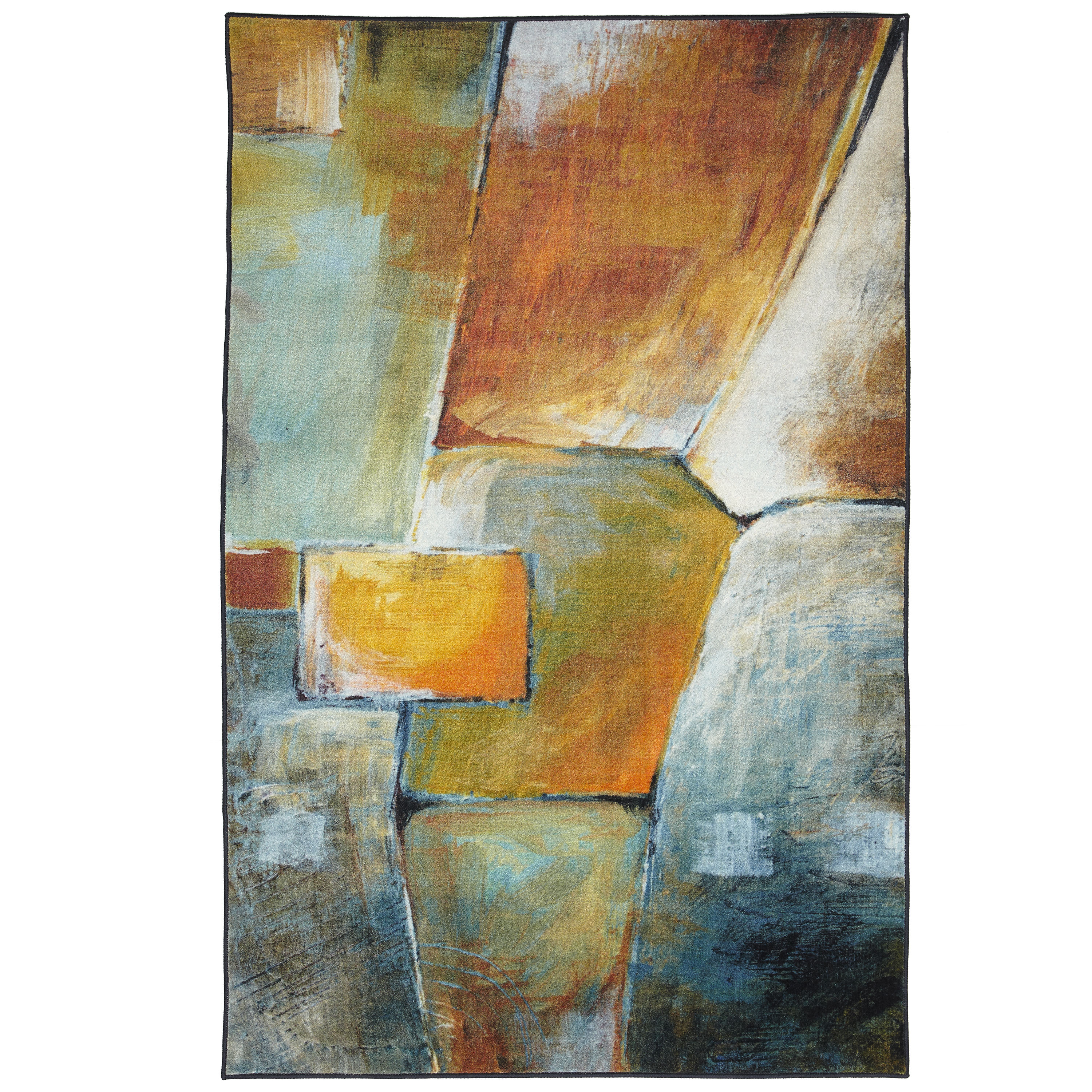 Mohawk Home Z0384 A416 096120 Prismatic 8 X 10 (ft) Indoor Abstract Area Rug