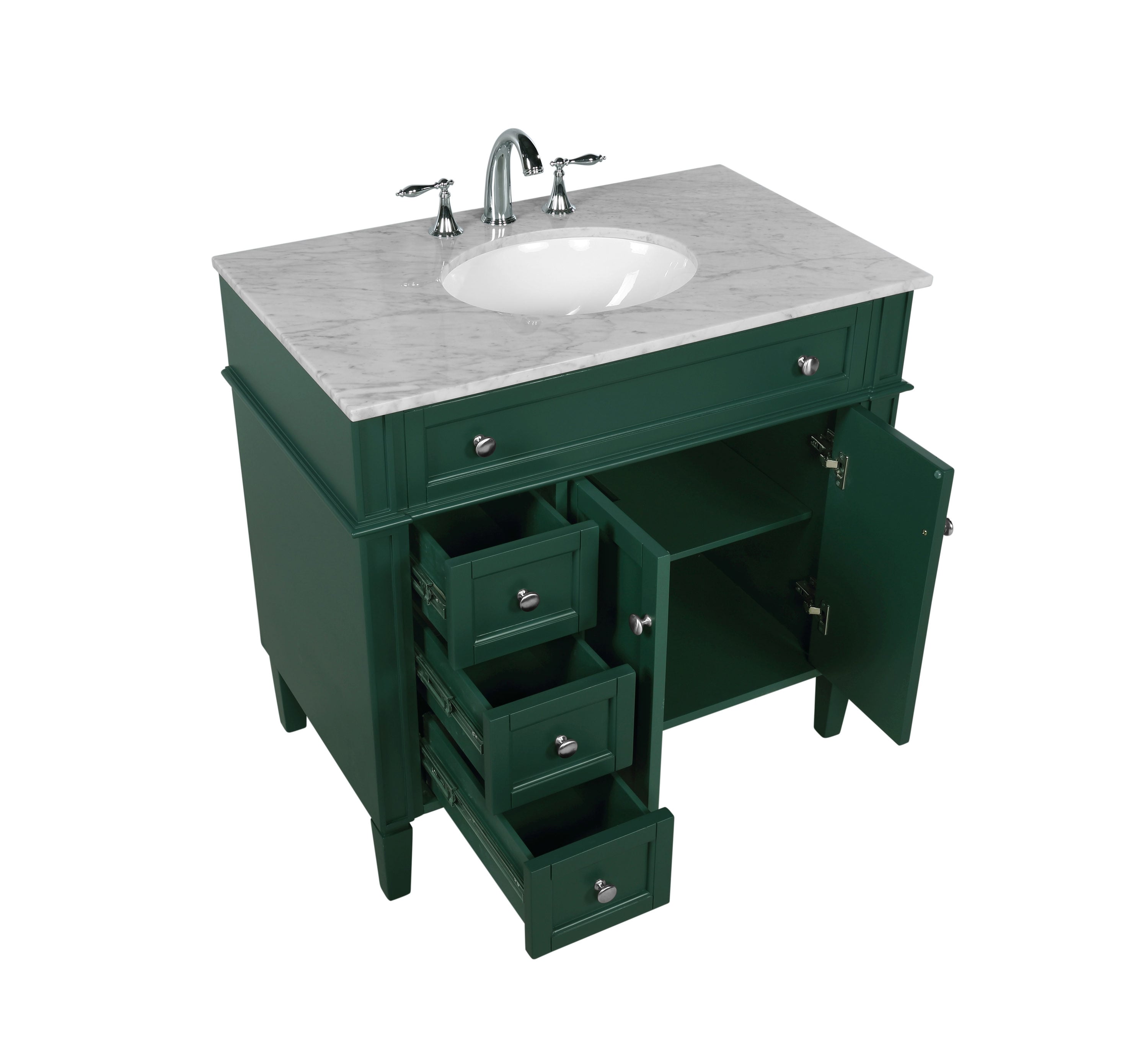 Elegant Decor HF37608GN Bath-Vanity-Combo - View #10