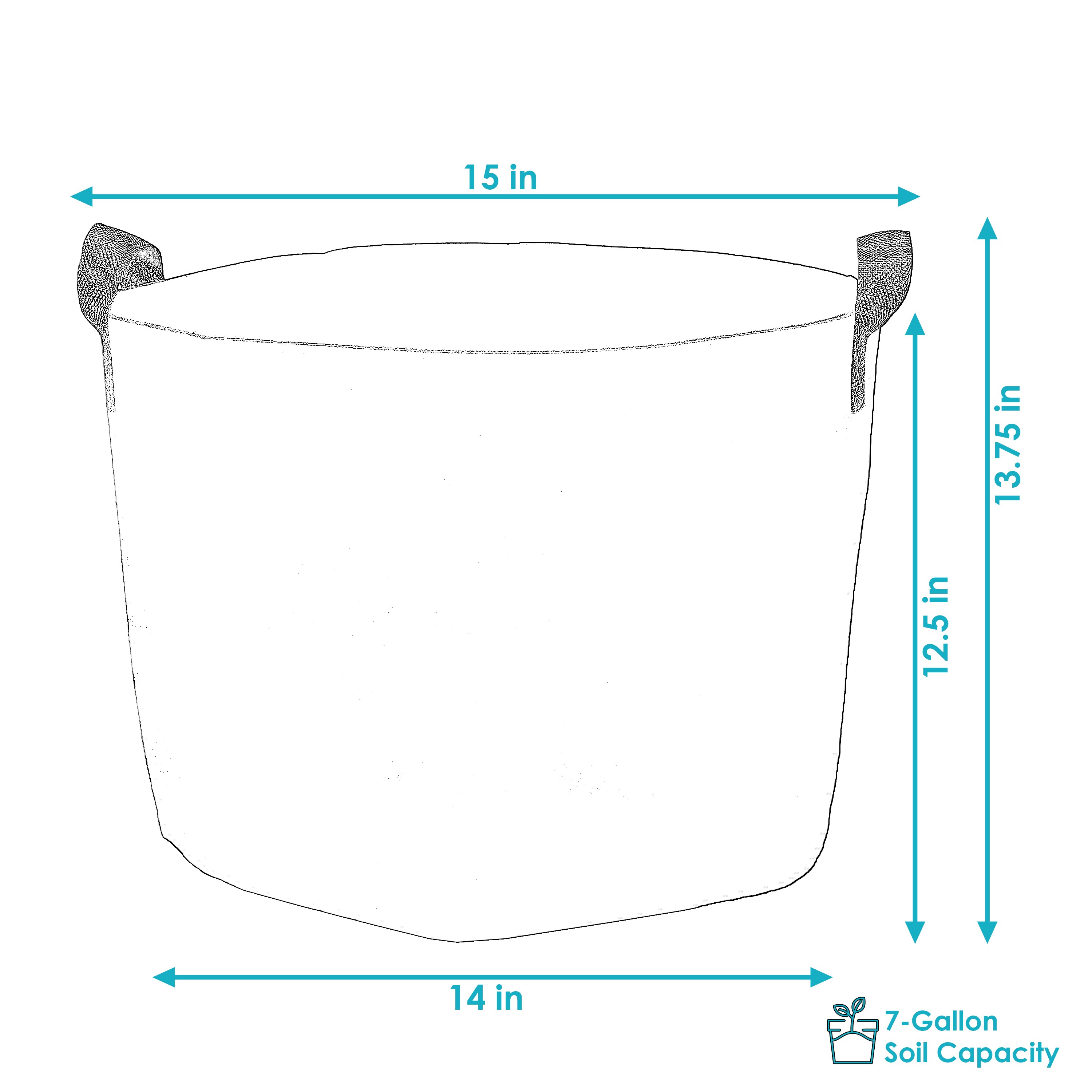 Decorative Grow Bags, 14