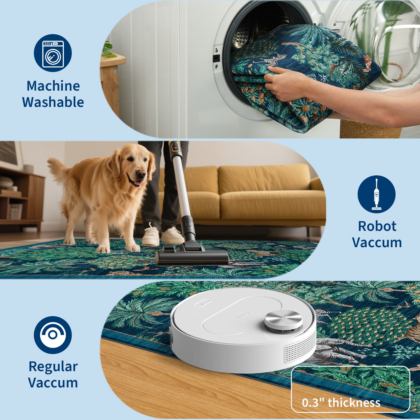 GarveeLife C3H-ZDUEO3YX0XPI rugs - View #2