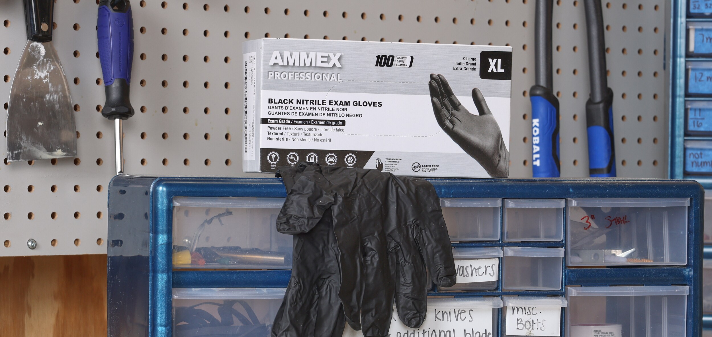 AMMEX ABNPF48100BX Cleaning-Gloves - View #3