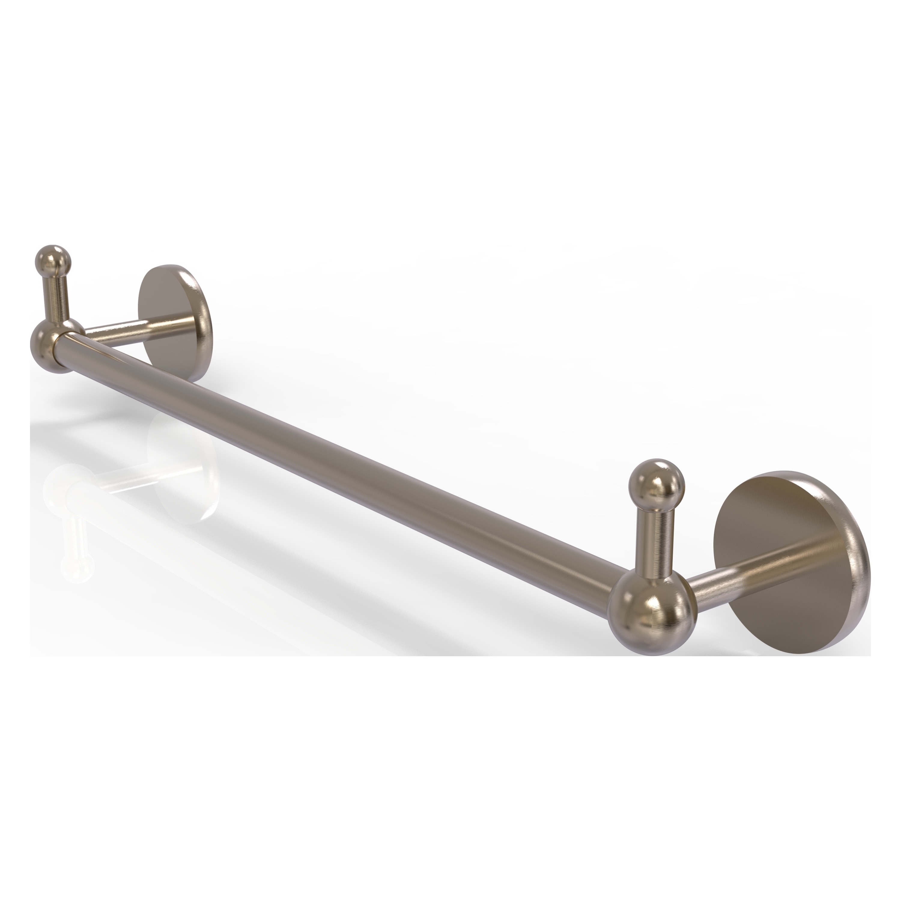 Allied Brass P1000-41-18-PEG-PEW Prestige Skyline 18-in Antique Pewter Wall mount Single Towel Bar