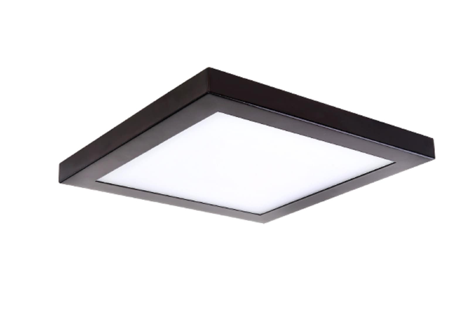 Amax Lighting LED-SM13DL-BZ LED platter 1 -Light 13-in Oil rubbed Bronze Indoor/Outdoor Integrated LED Flush Mount Light ENERGY STAR Certified