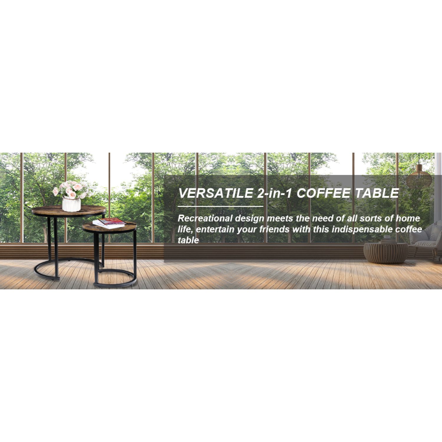 JASMODER FNTABLCOFE2IN1WOOD Coffee-Tables - View #4