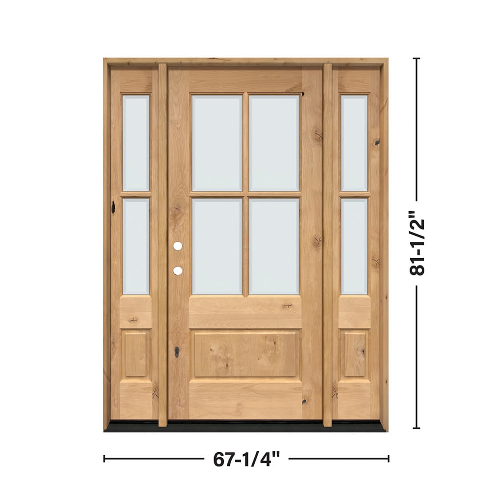 Greatview Doors UK554SL3614R Entry-Doors - View #4
