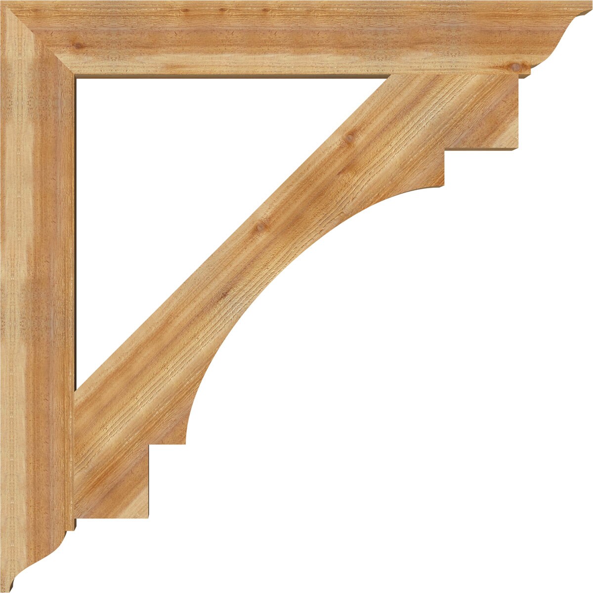 Ekena Millwork BKT06X48X48MRC01RWR Exterior-Brackets-Braces - View #3