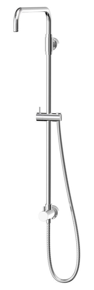 Symmons 35EX Dia Chrome Shower Faucet Bar System with ( Pressure-balanced