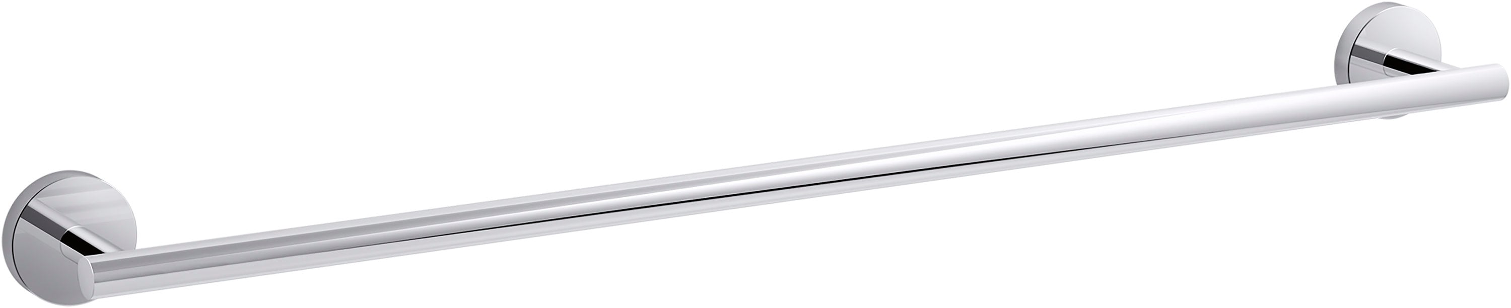 KOHLER K-27287-CP Elate 24-in Polished Chrome Wall mount Single Towel Bar