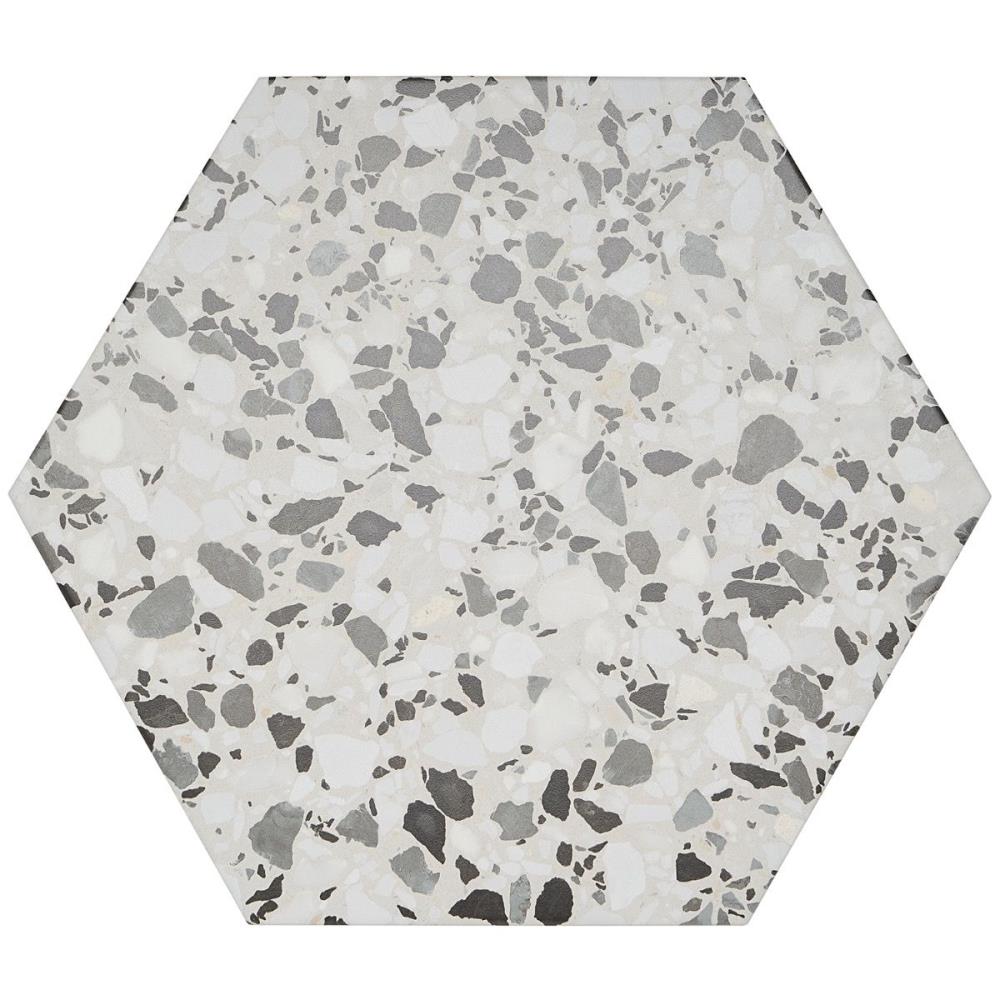 Artmore Tile (Sample) Giotto Gray 6-in x 8-in Matte Porcelain Patterned ...