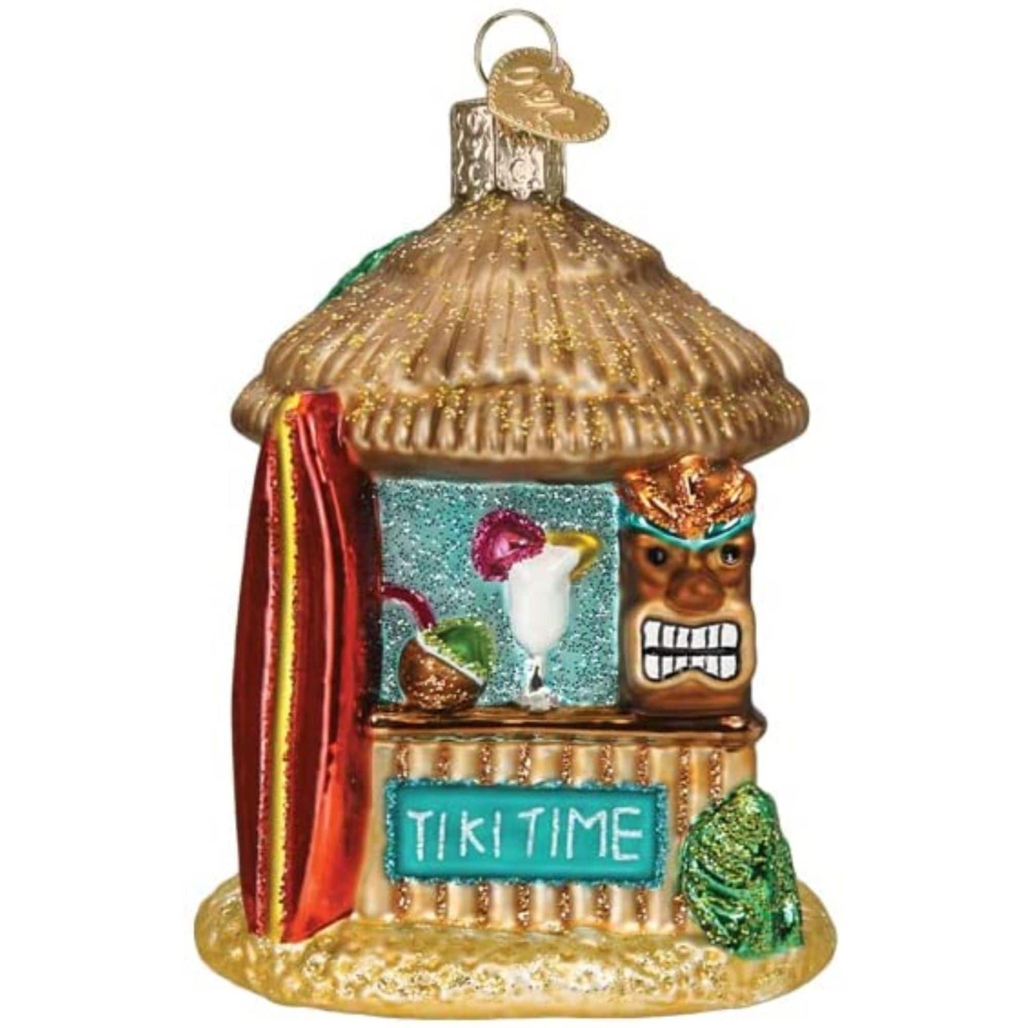 Old World Christmas 729343201317 Glass Blown Ornament for Christmas Tree - Tiki Hut