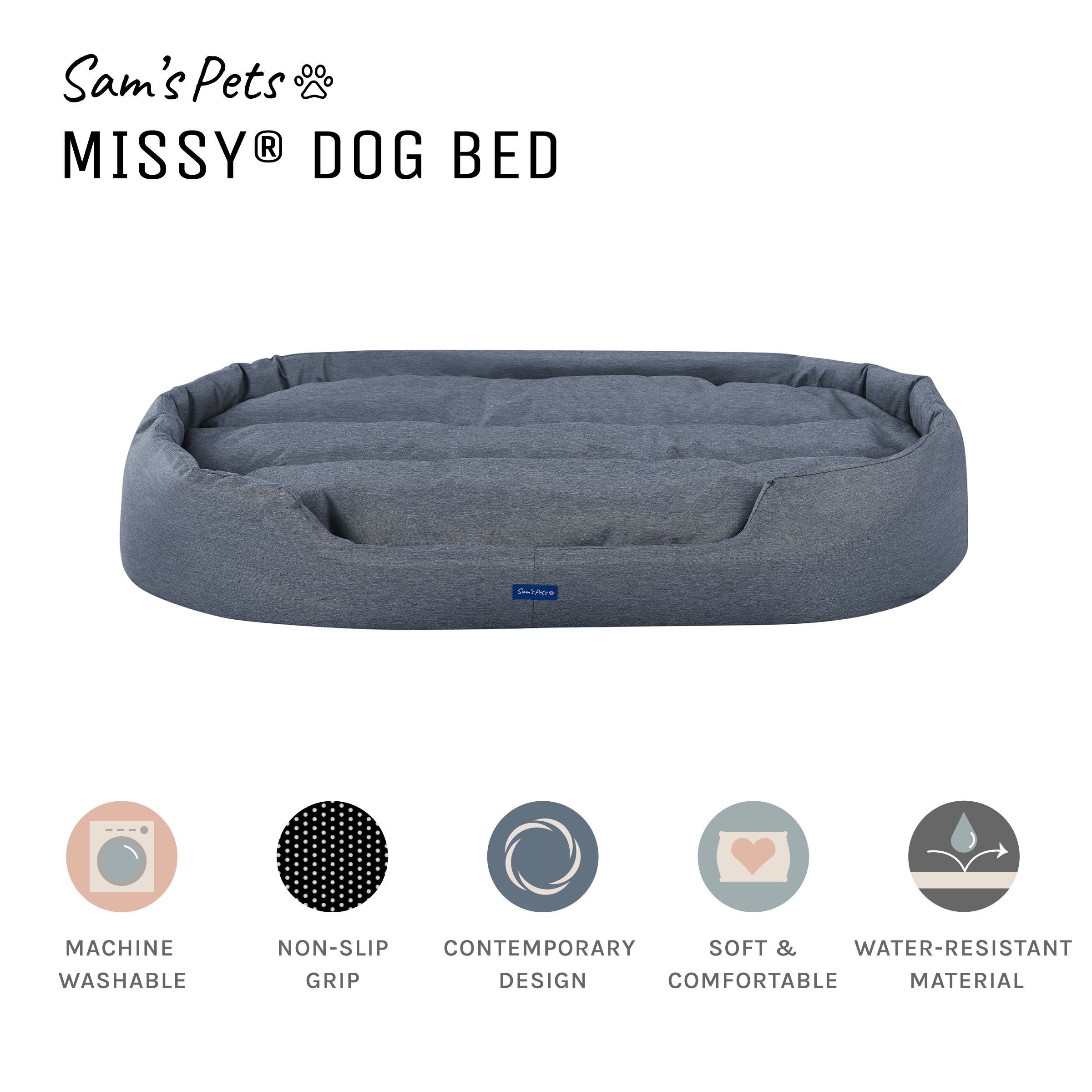 Sam's Pets SP-DB1247NB Pet-Beds - View #8