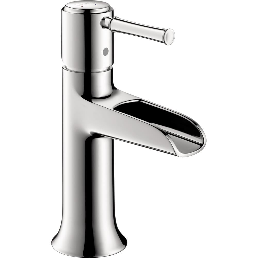Hansgrohe 14127001 Talis C Chrome Single Hole 1-Handle WaterSense Bathroom Sink Faucet with Drain